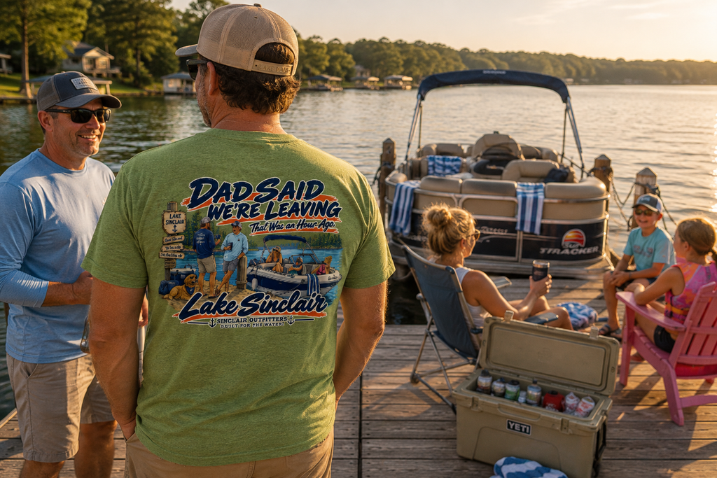 Dockside Humor Dad Said We Were Leaving from Sinclair Outfitters