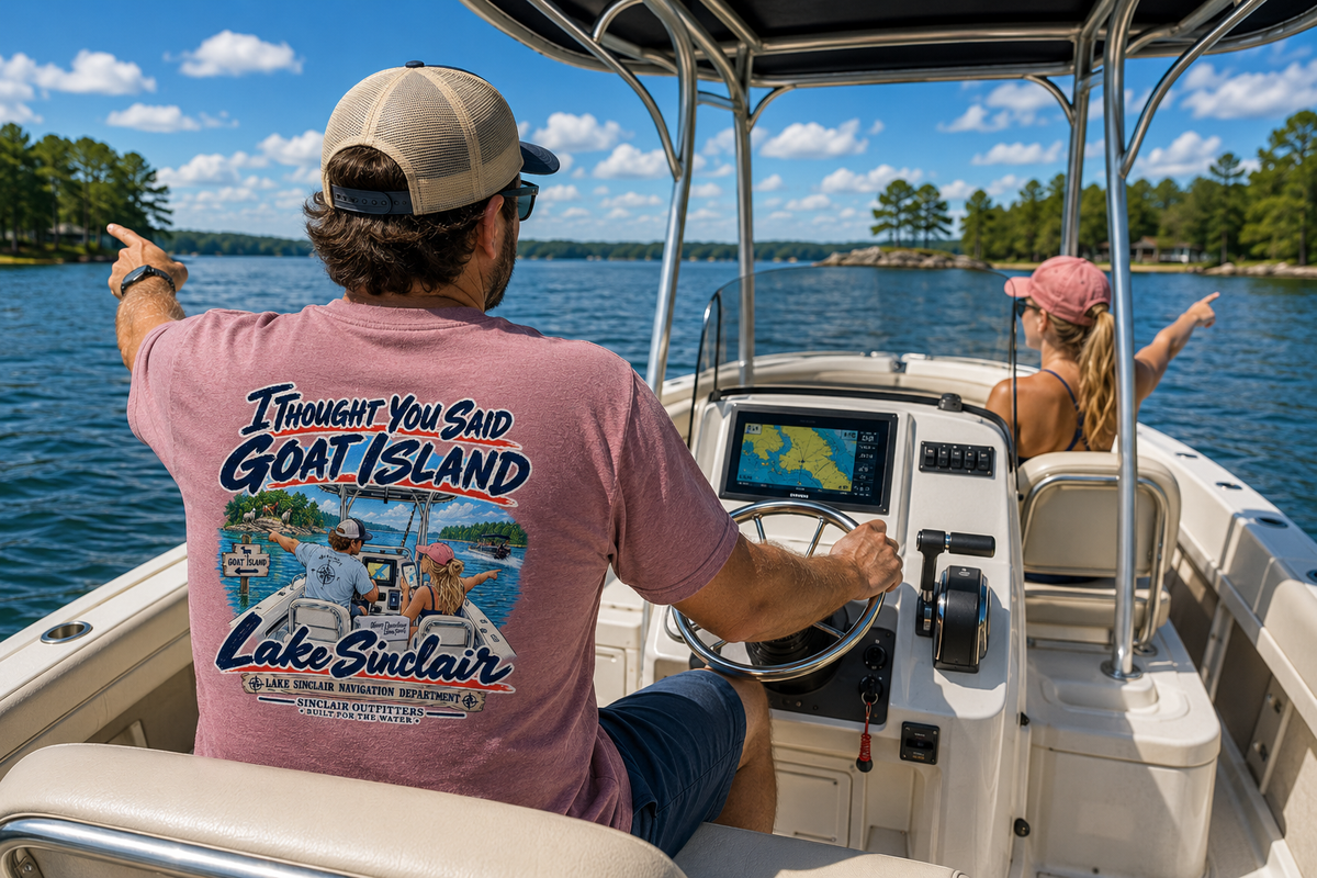 Dockside Humor Goat Island from Sinclair Outfitters