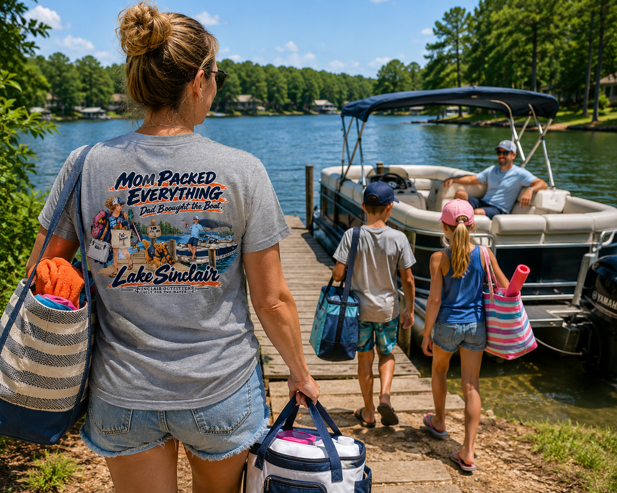 Dockside Humor Mom Brought from Sinclair Outfitters