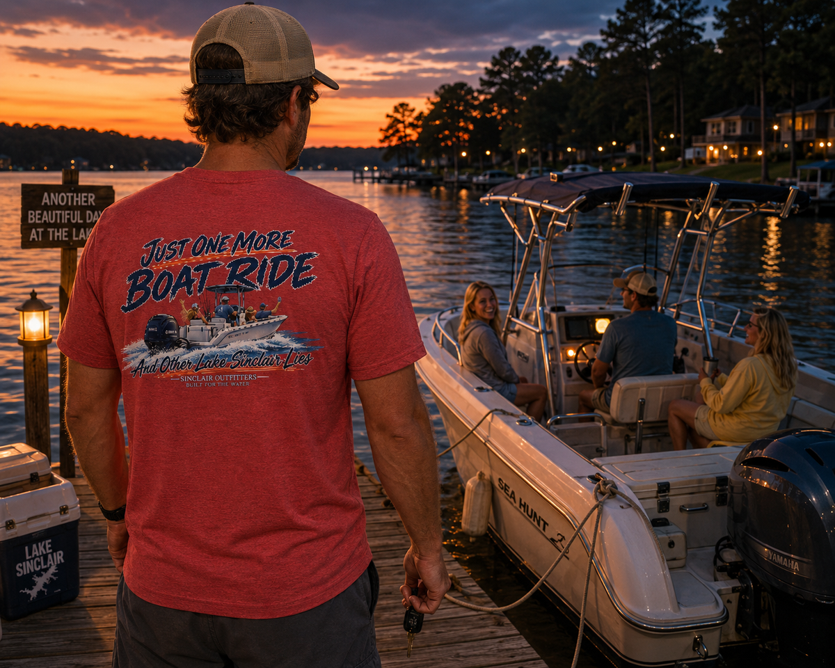 Dockside Humor Boat Ride from Sinclair Outfitters