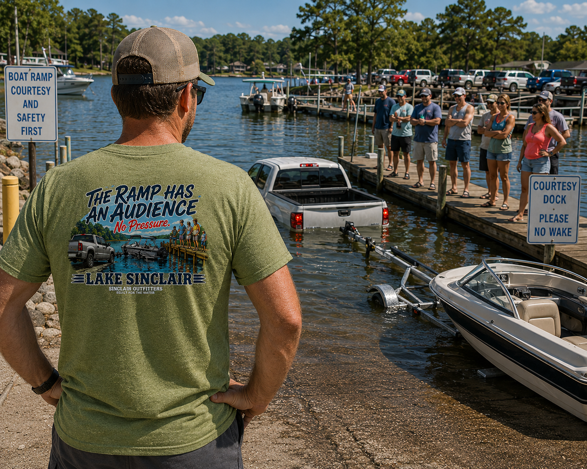 Dockside Humor Ramp Audience from Sinclair Outfitters