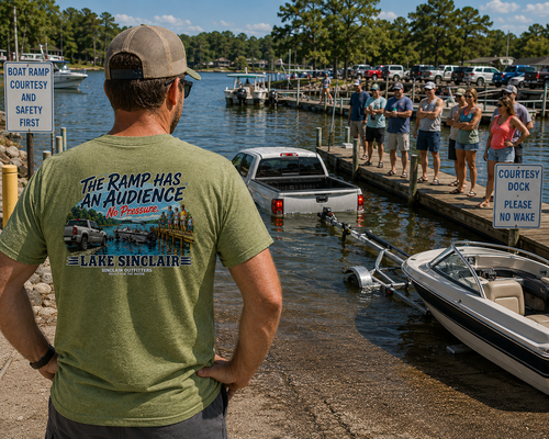 Dockside Humor Ramp Audience from Sinclair Outfitters