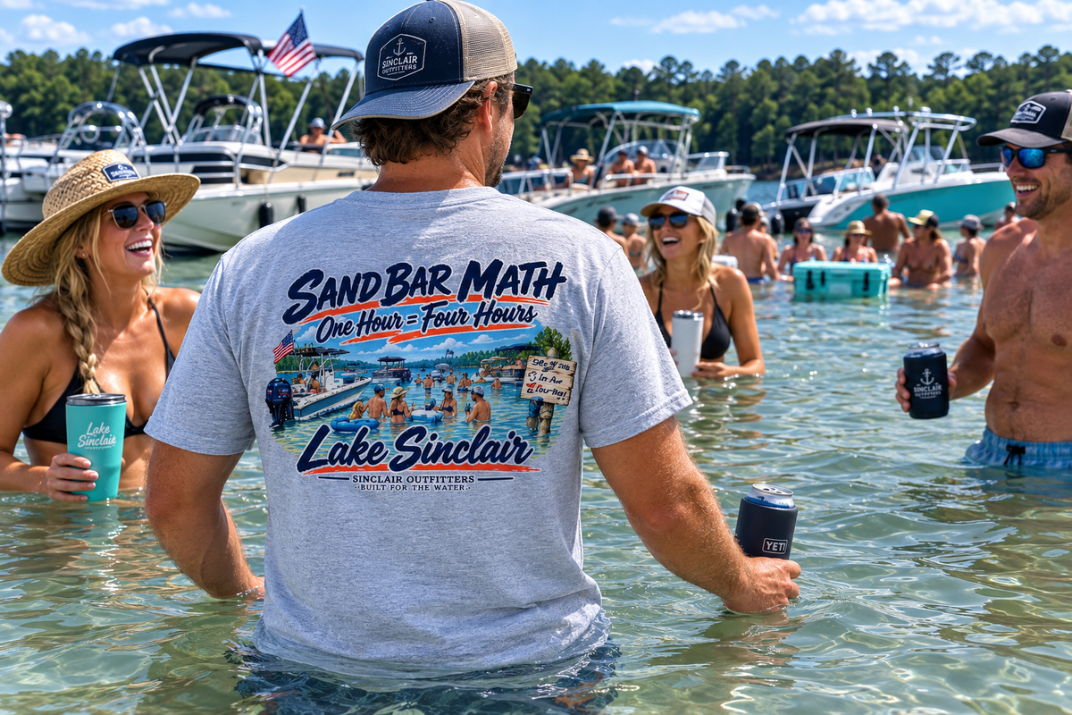 Dockside Humor Sandbar Math from Sinclair Outfitters