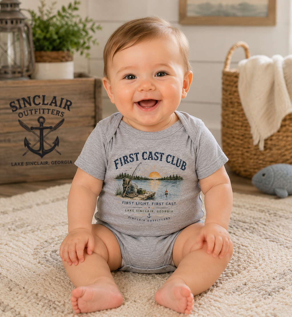 First Cast Club Infant Onesie