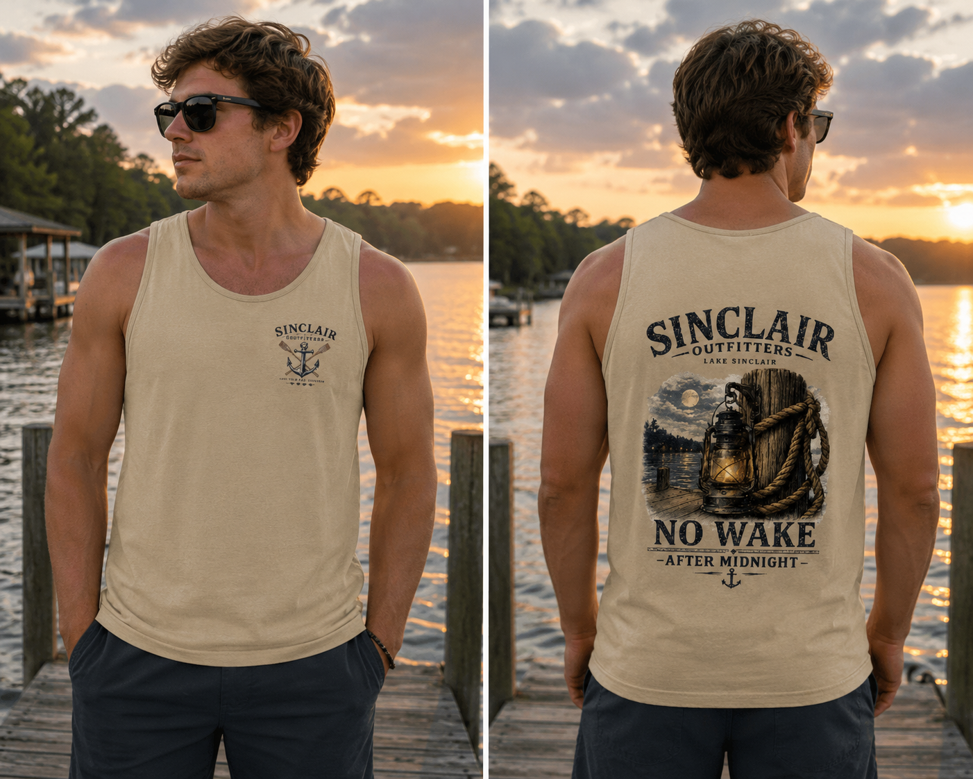 No Wake Tank Top