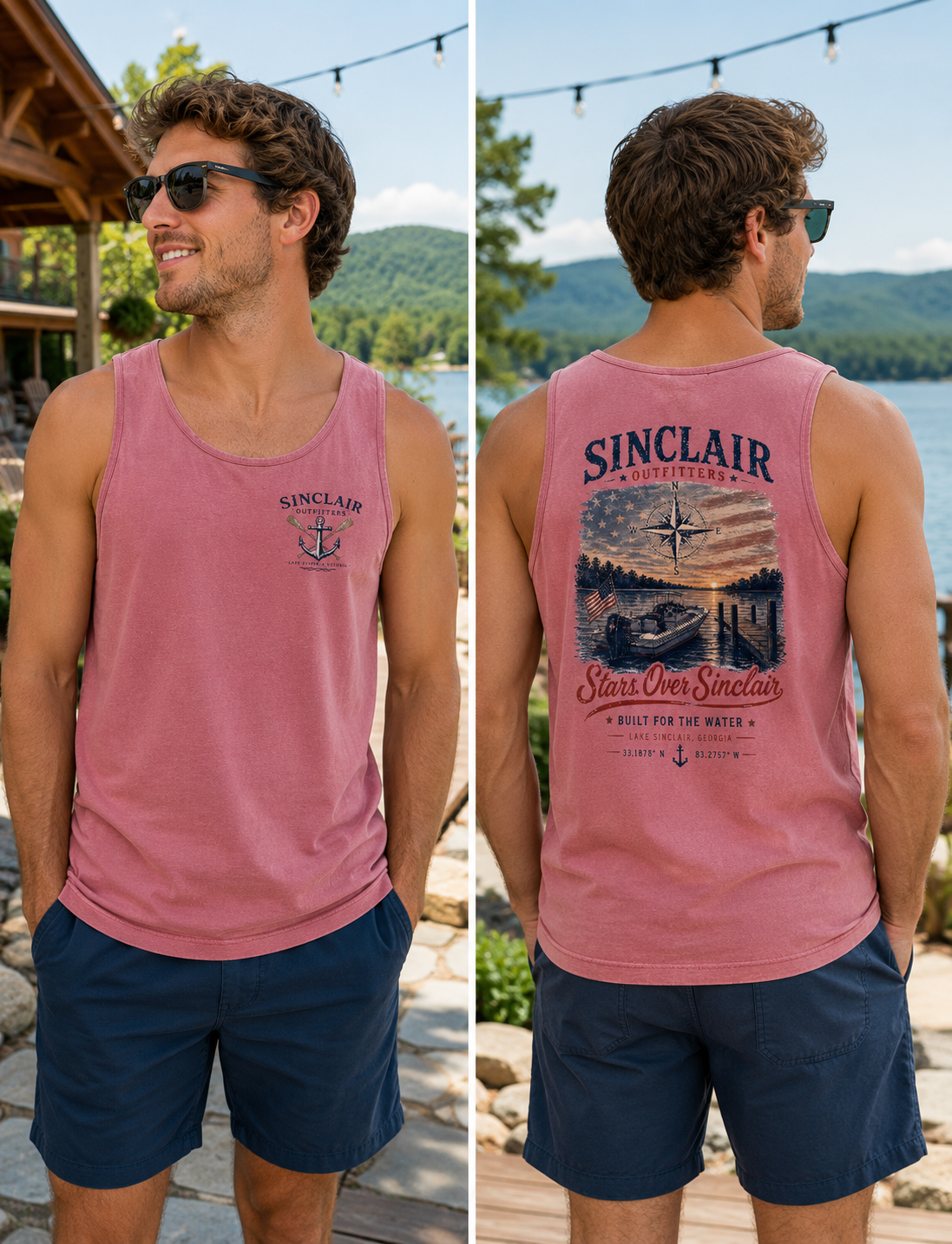 Stars Over Sinclair Tank Top