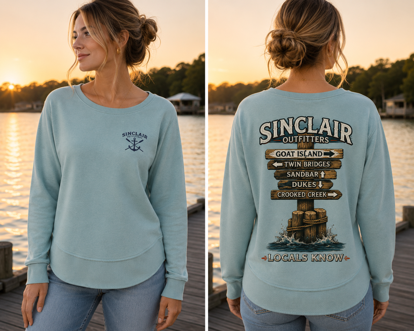 Locals Know Women's Sweatshirt