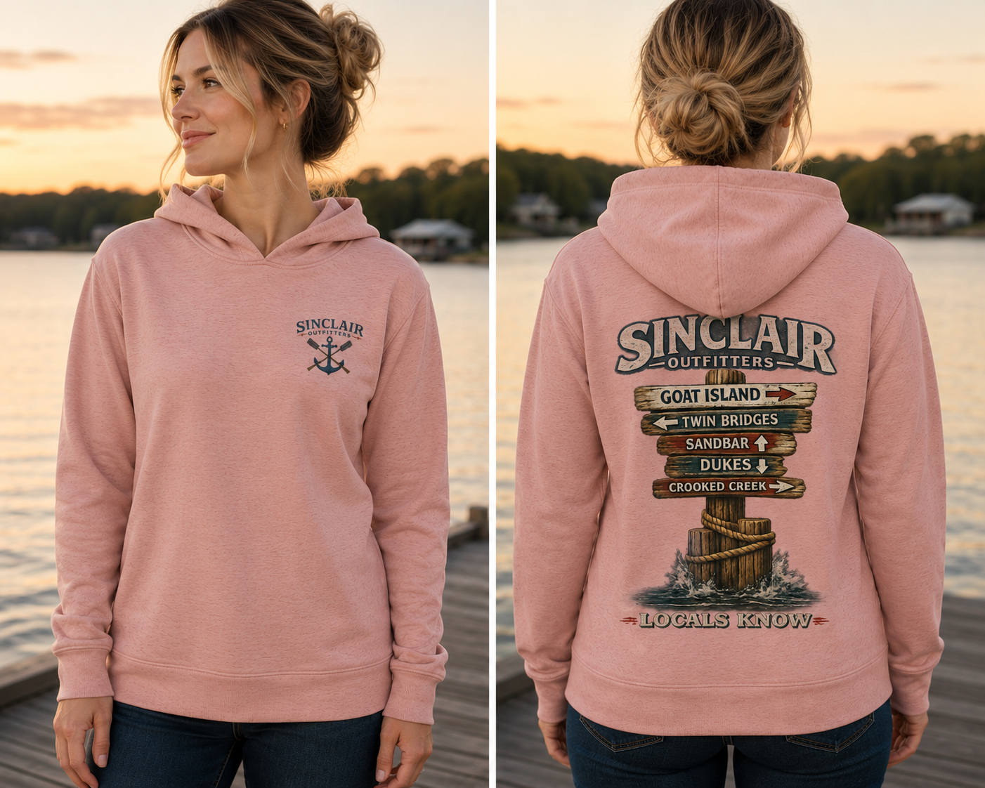 Locals Know Women's Hoodie