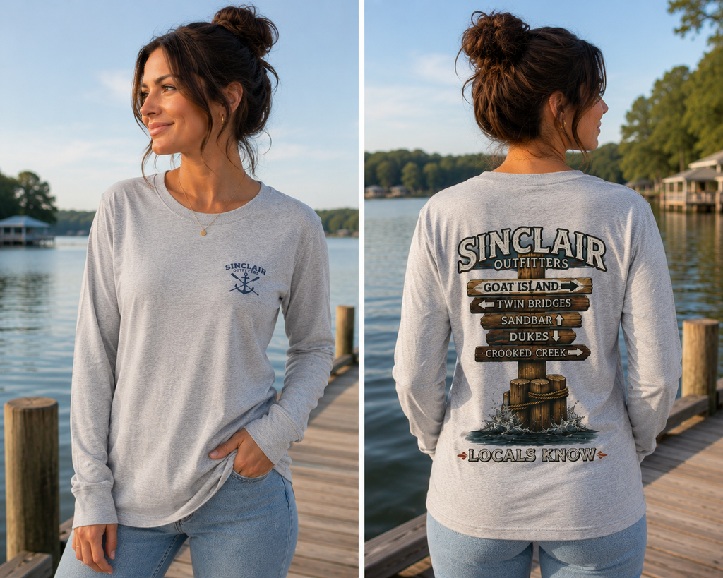 Locals Know Women's Long Sleeve Tee