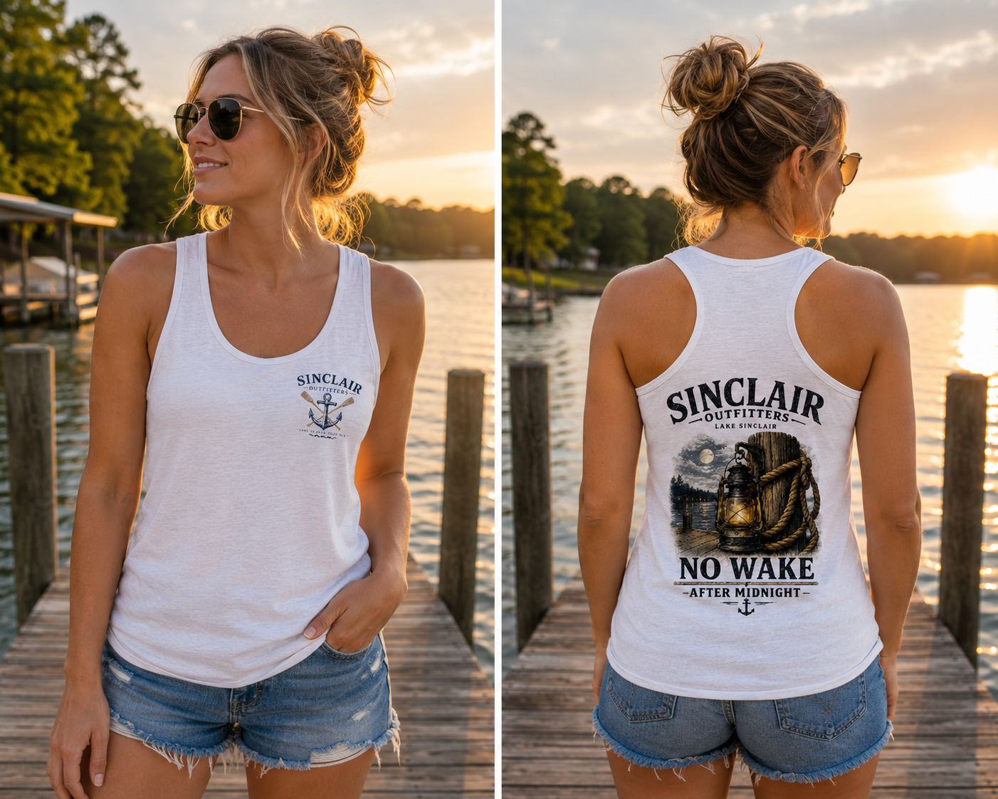 No Wake Women's Tank Top