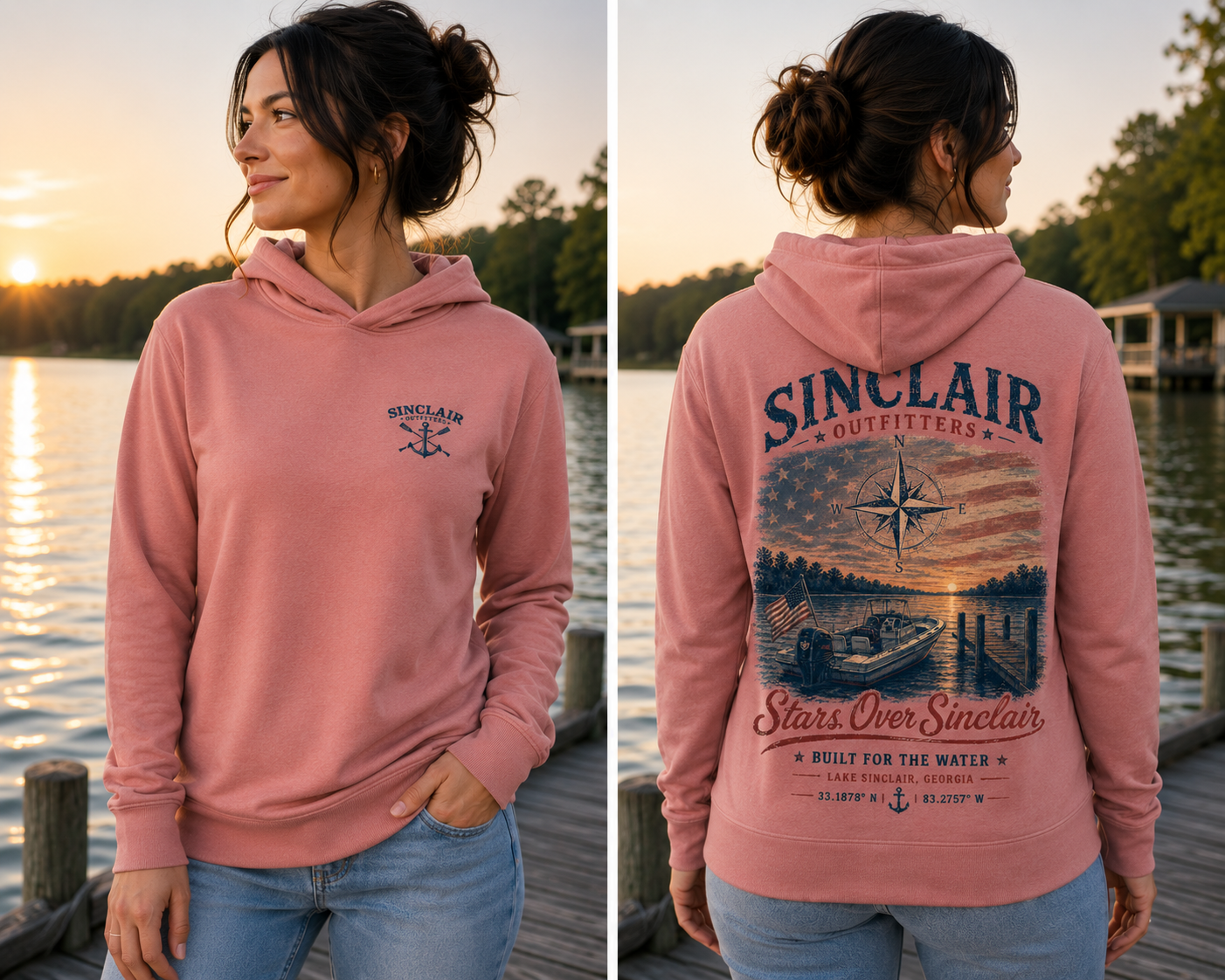 Stars Over Sinclair Women's Hoodie
