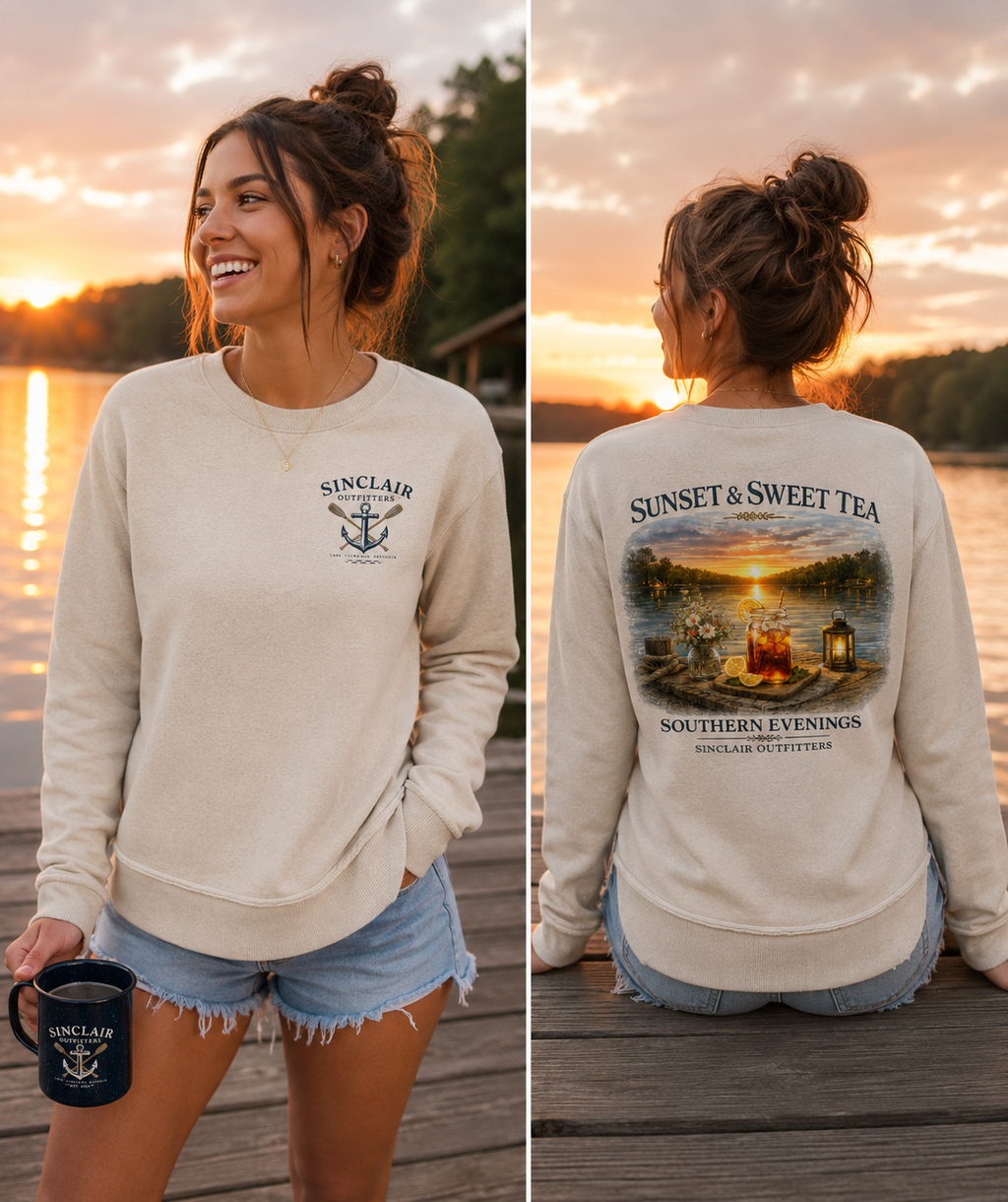 Sunset and Sweet Tea Women's SweatShirt
