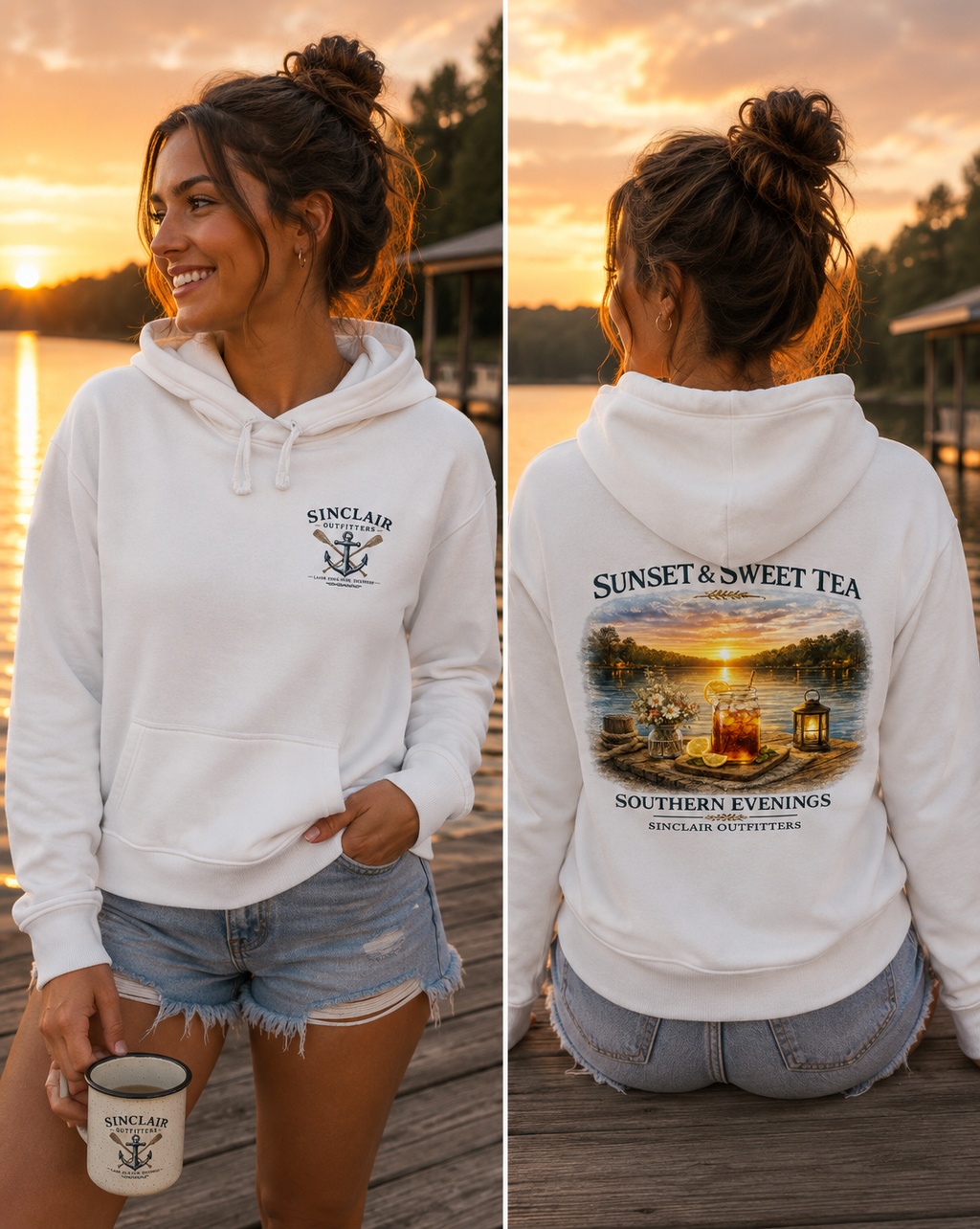 Sunset & Sweet Tea Women's Hoodie