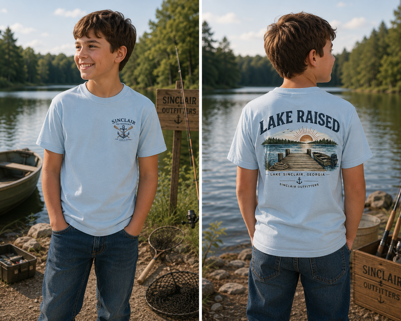 Lake Raised Youth T-Shirt