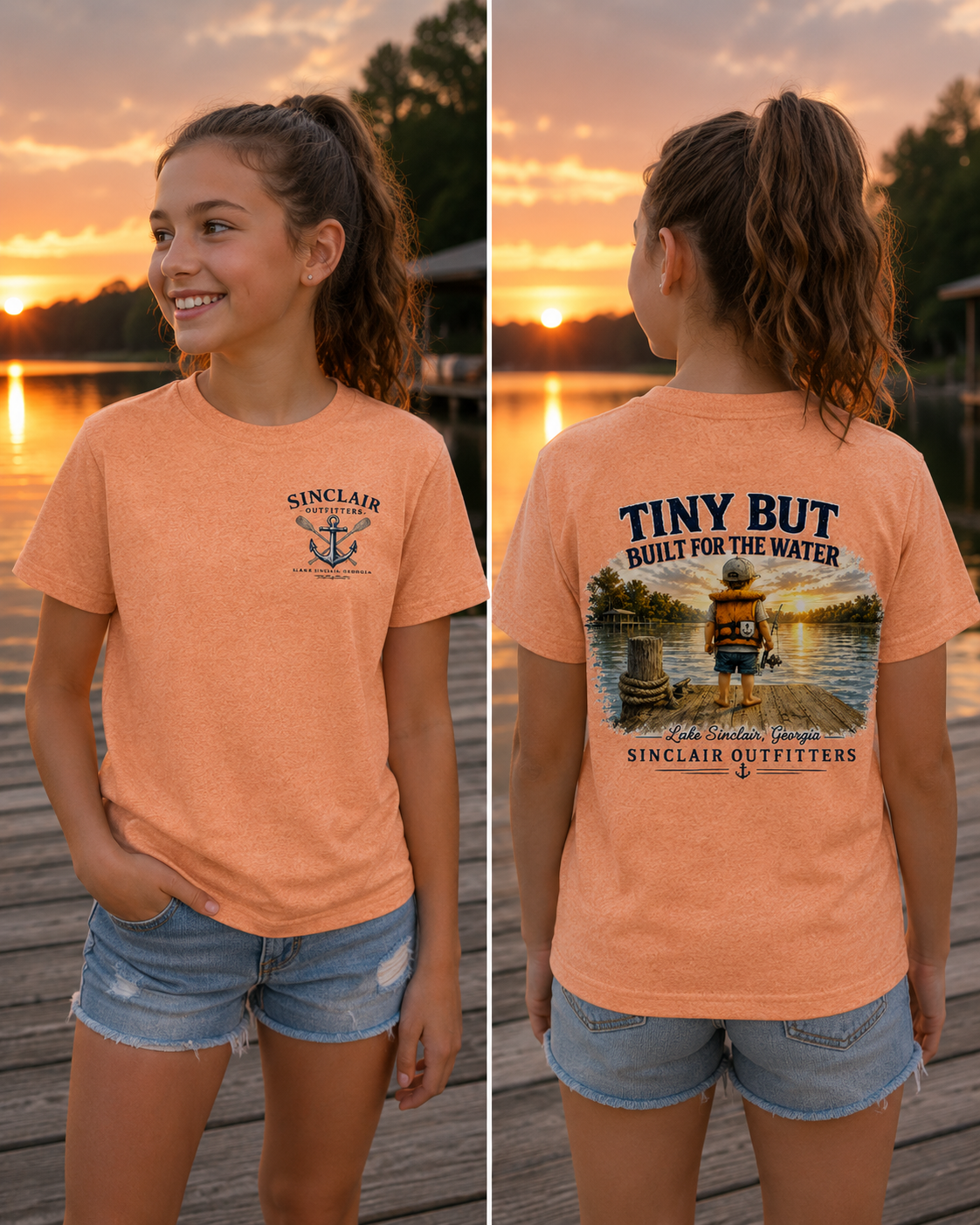 Tiny But Built for the Water Club Youth T-Shirt