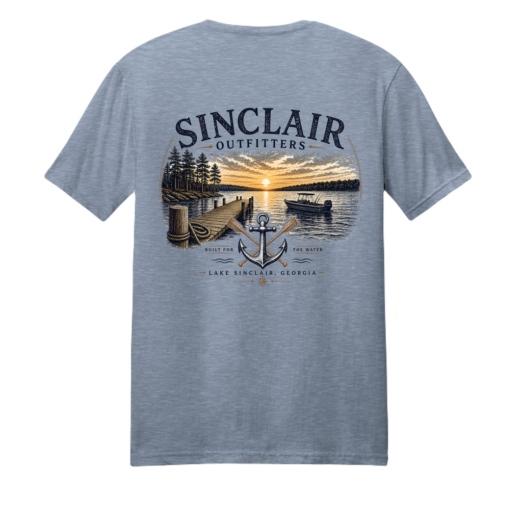 Flint Blue Heather - DM108 - BACK