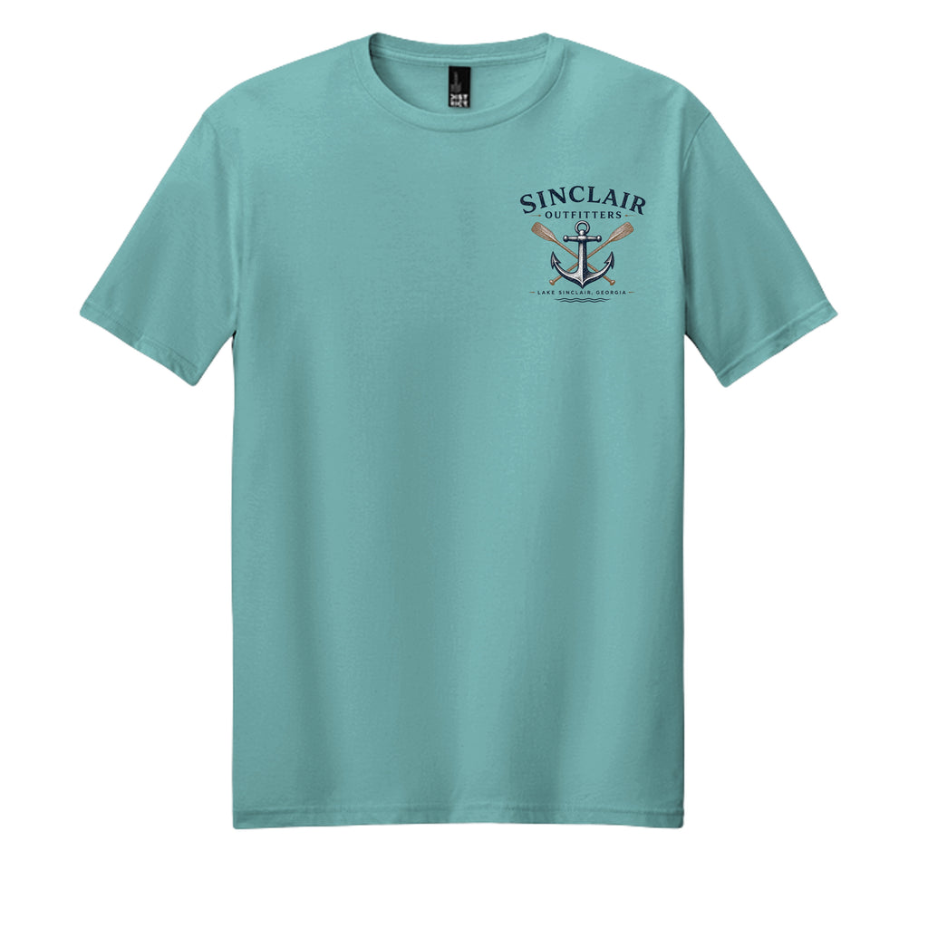 Heathered Eucalyptus Blue - DM108 - FRONT