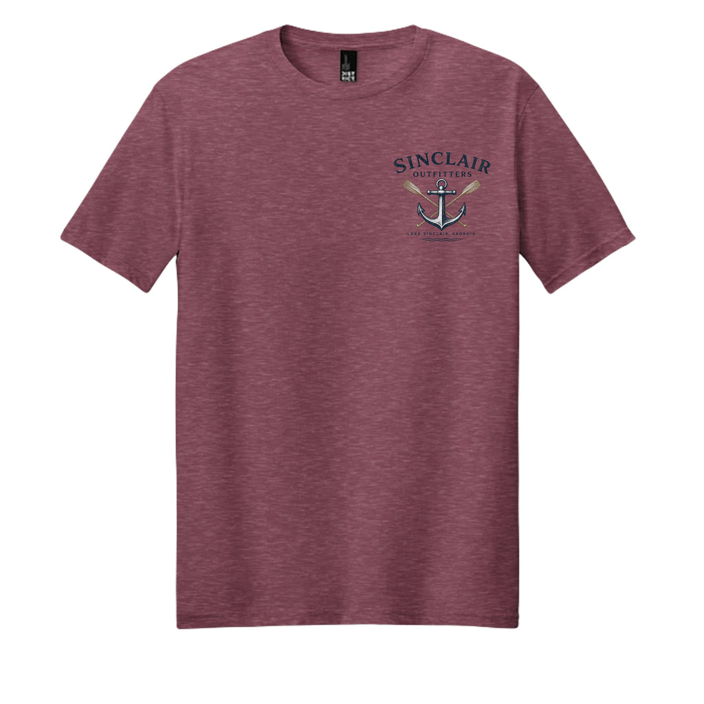 Heathered Cardinal - DM108 - FRONT