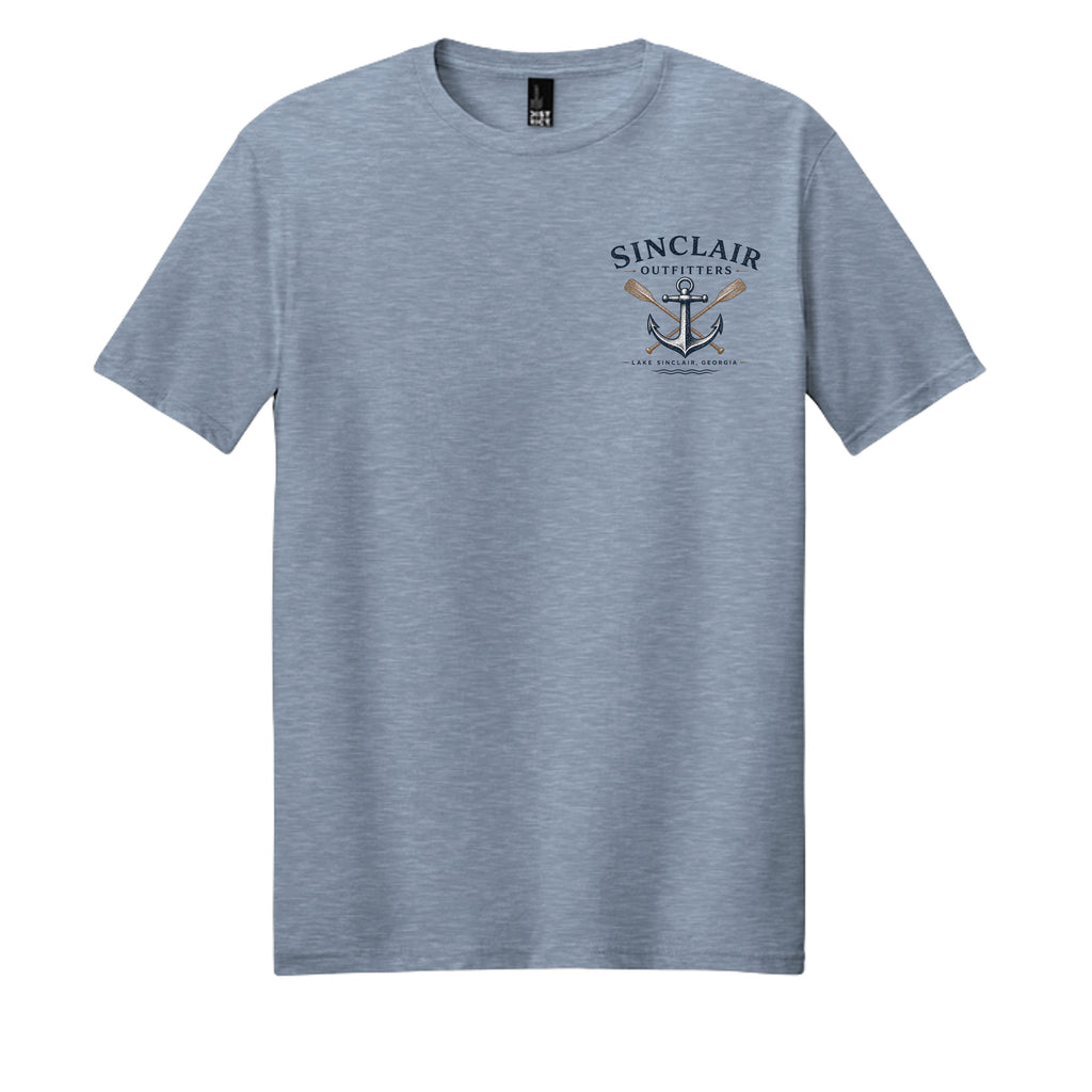 Flint Blue Heather - DM108 - FRONT