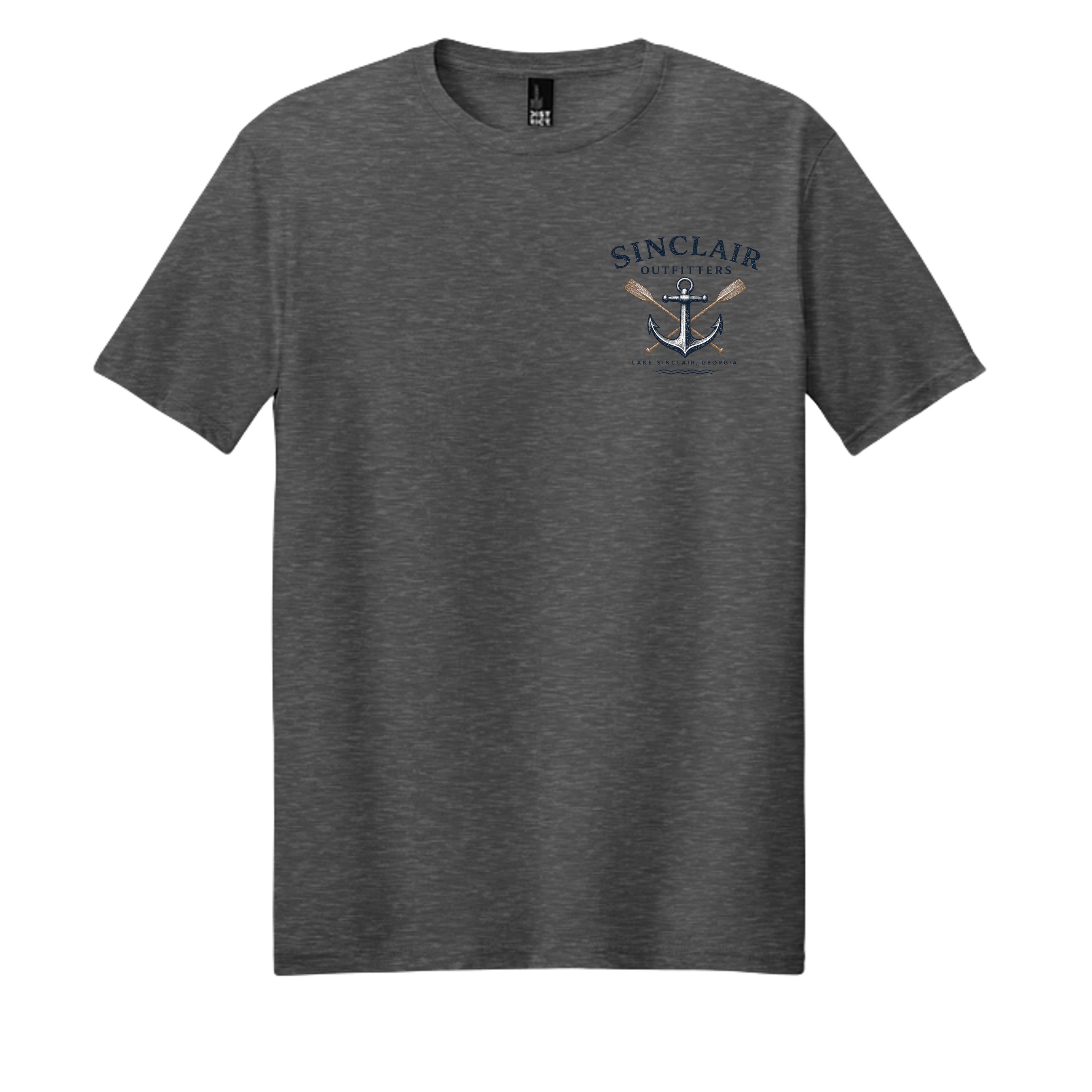 Heathered Charcoal - DM108 - FRONT