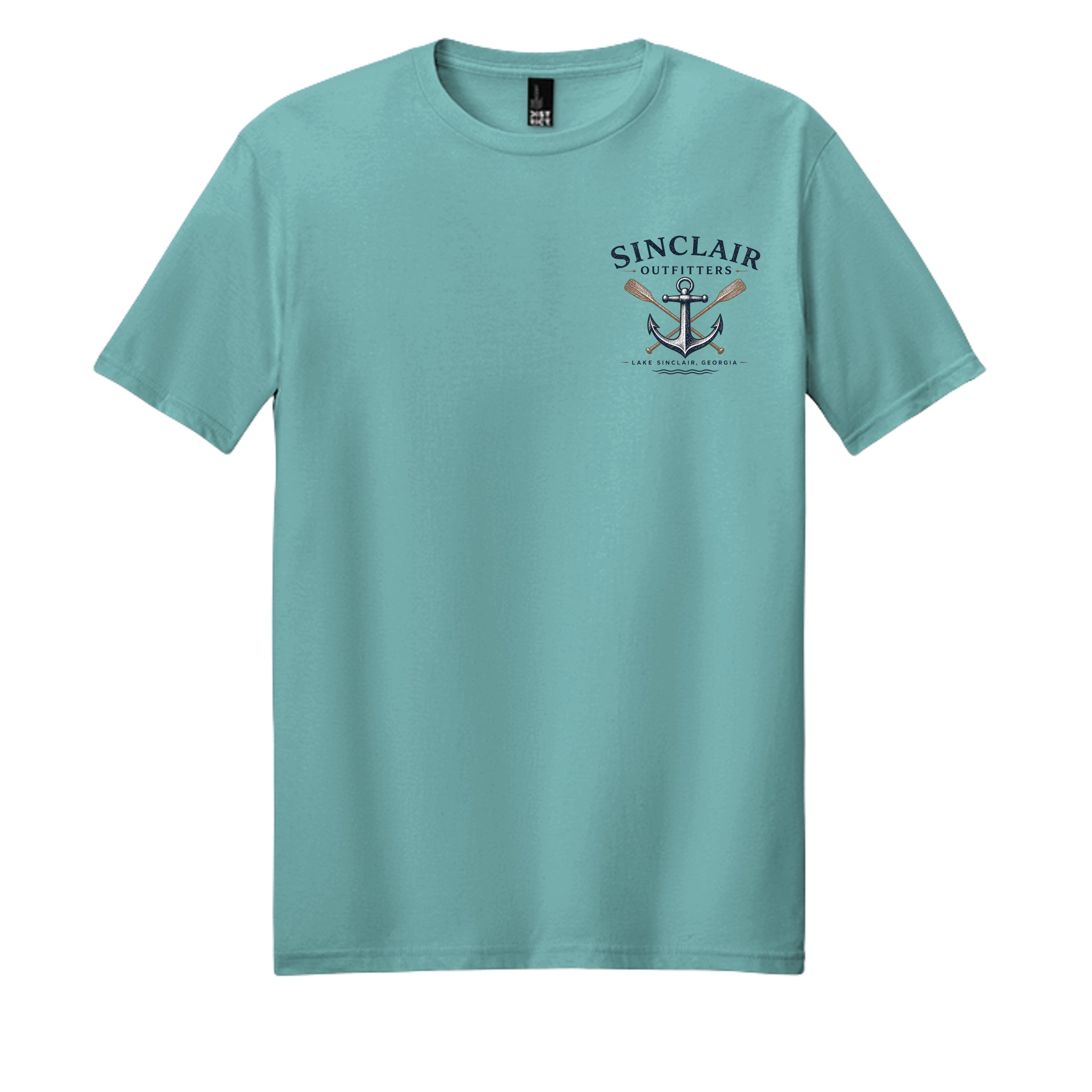 Heathered Eucalyptus Blue - DM108 - FRONT