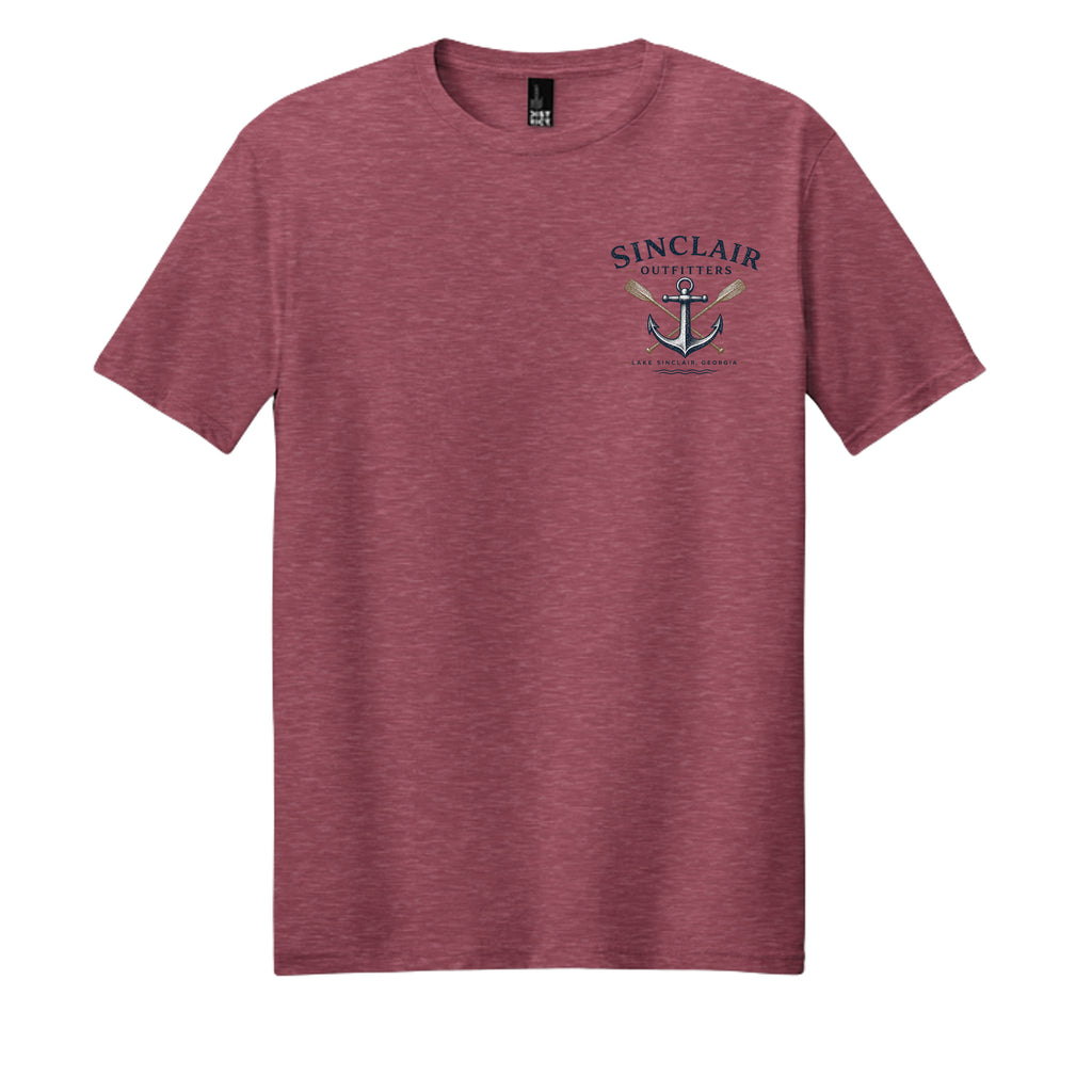 Heathered Red - DM108 - FRONT