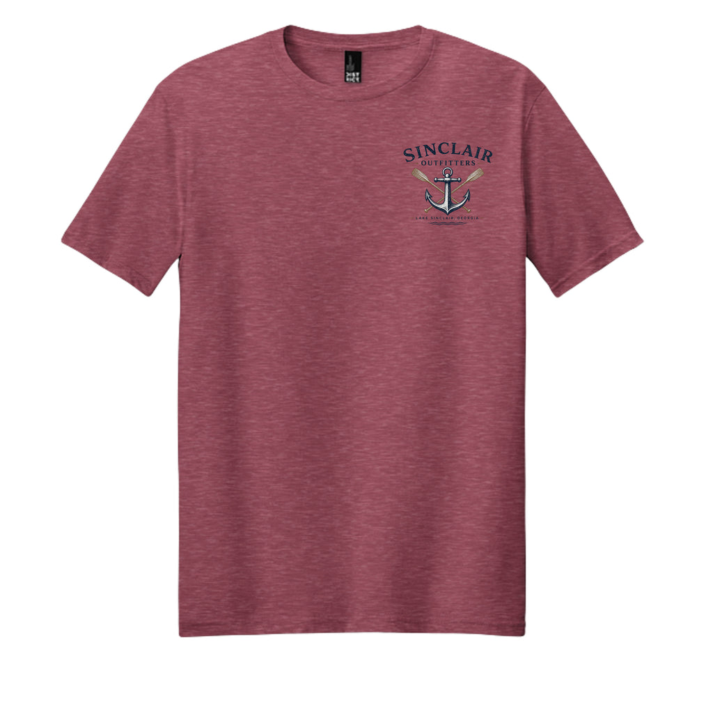 Heathered Red - DM108 - FRONT