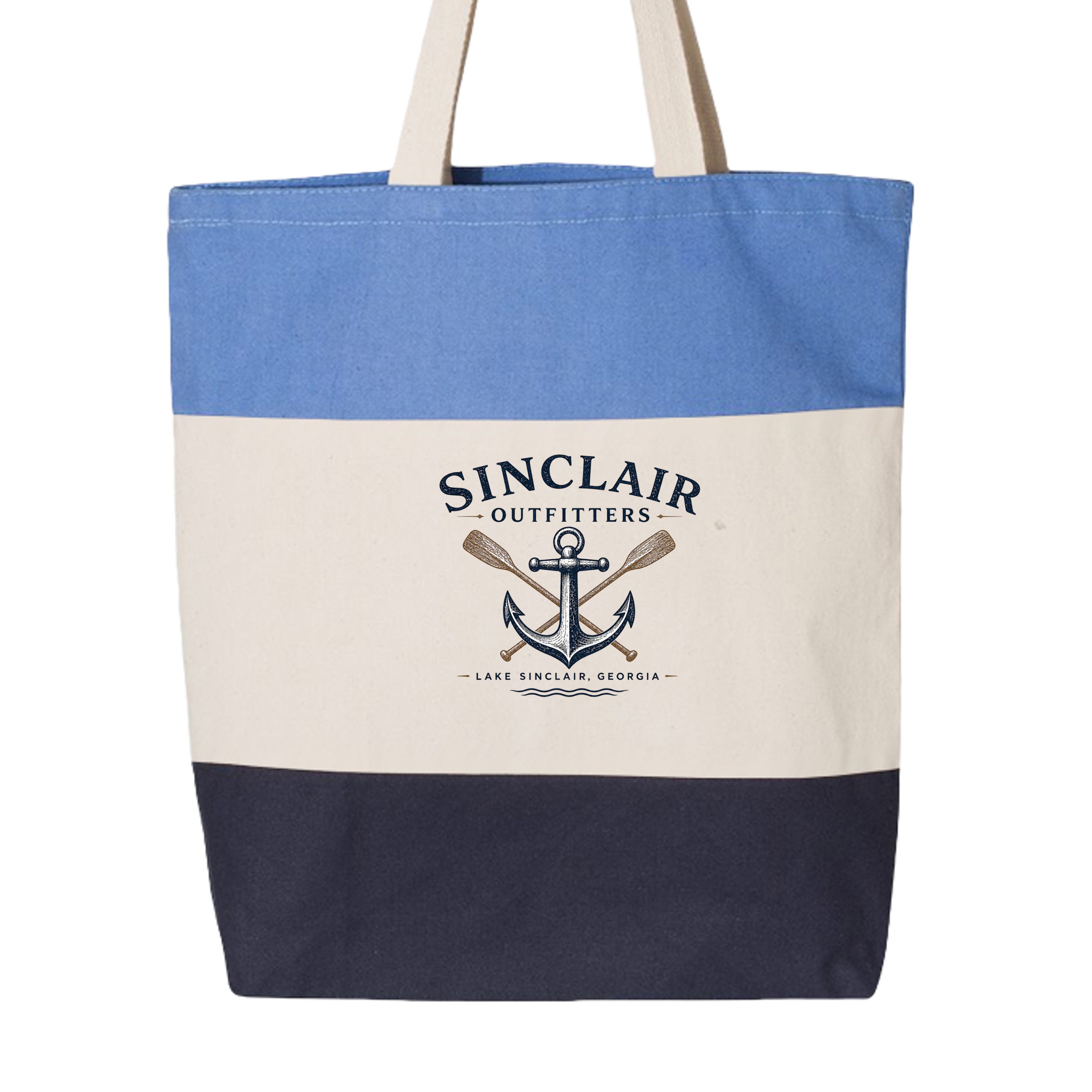 Navy/ Natural/ Carolina Blue - Q125900 - BACK