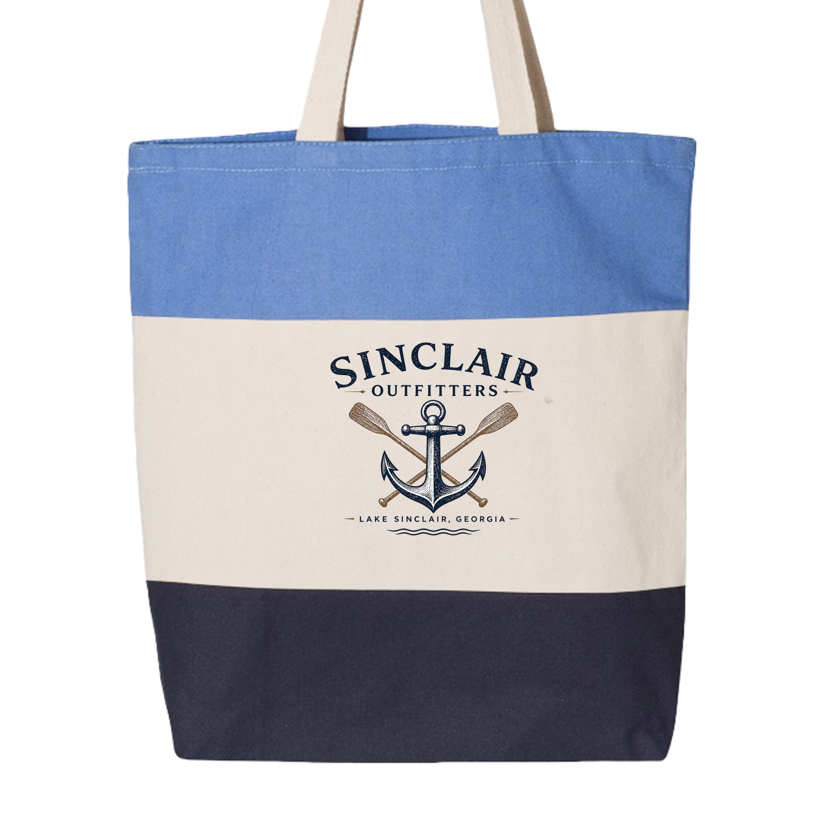 Navy/ Natural/ Carolina Blue - Q125900 - BACK