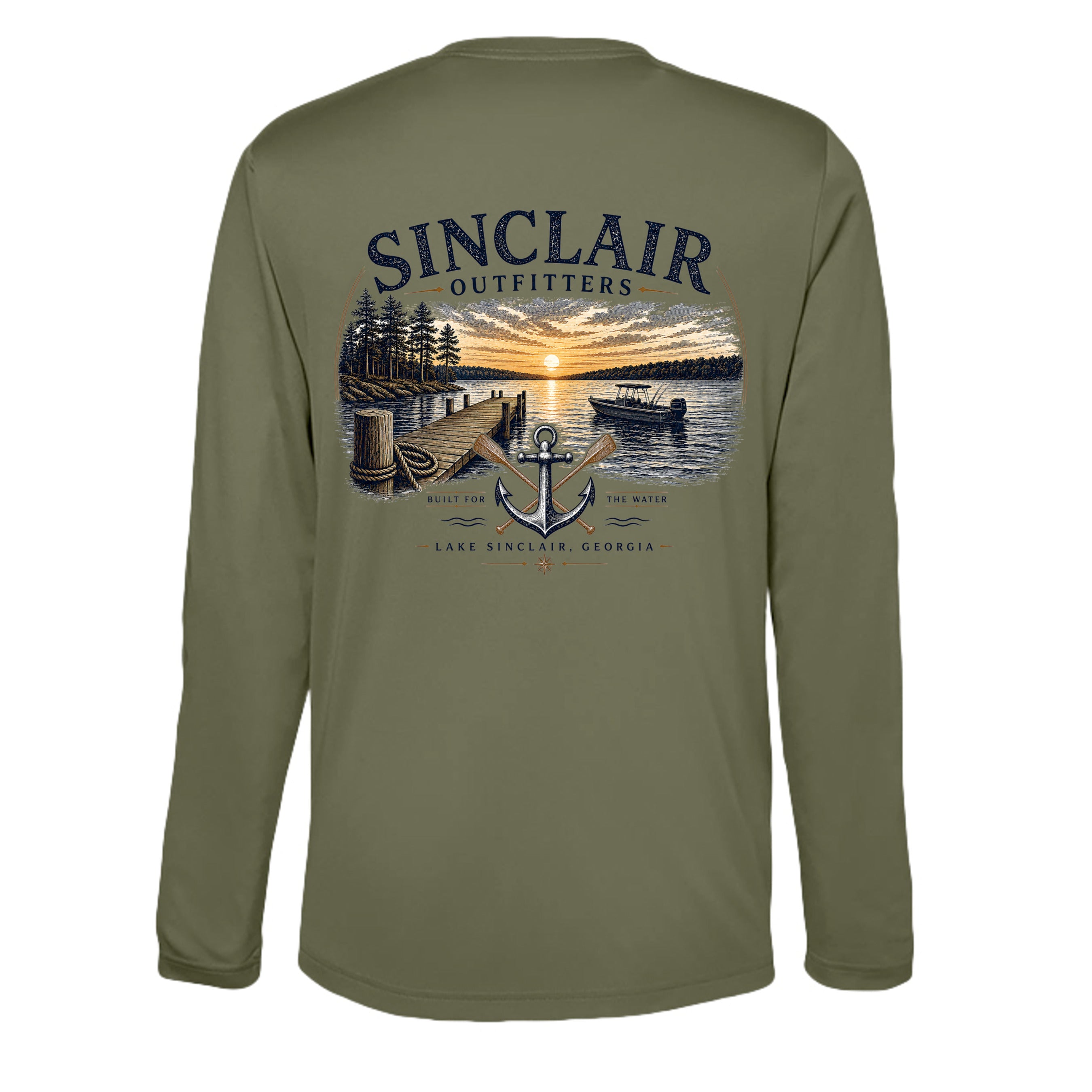 Military Green - CE10L - BACK
