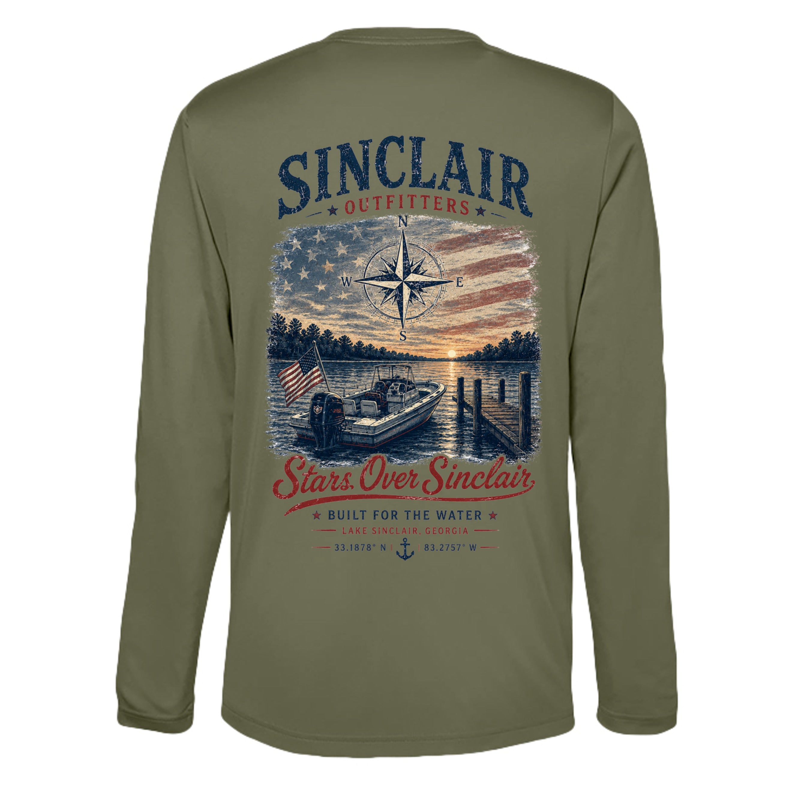 Military Green - CE10L - BACK