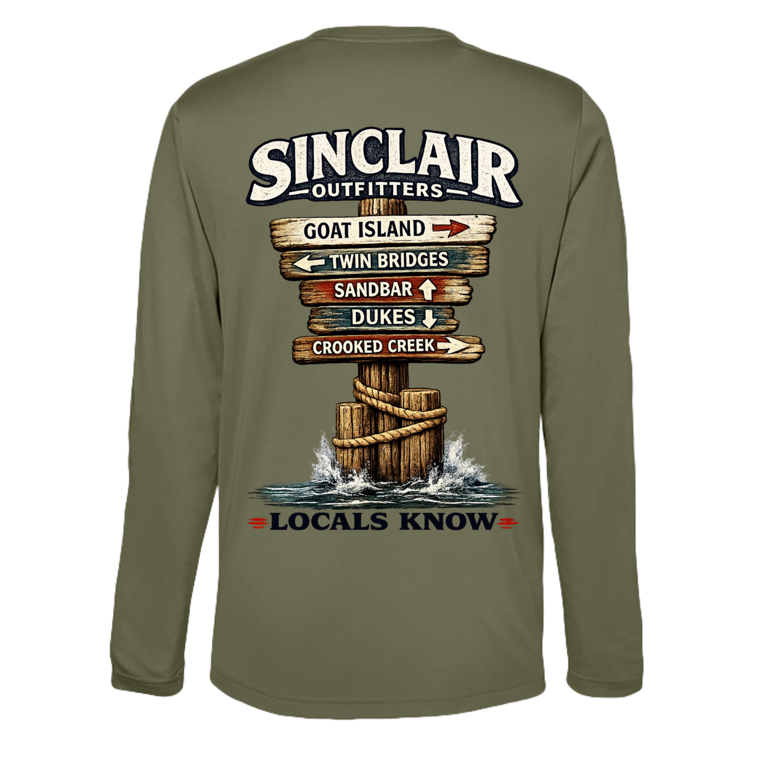 Military Green - CE10L - BACK