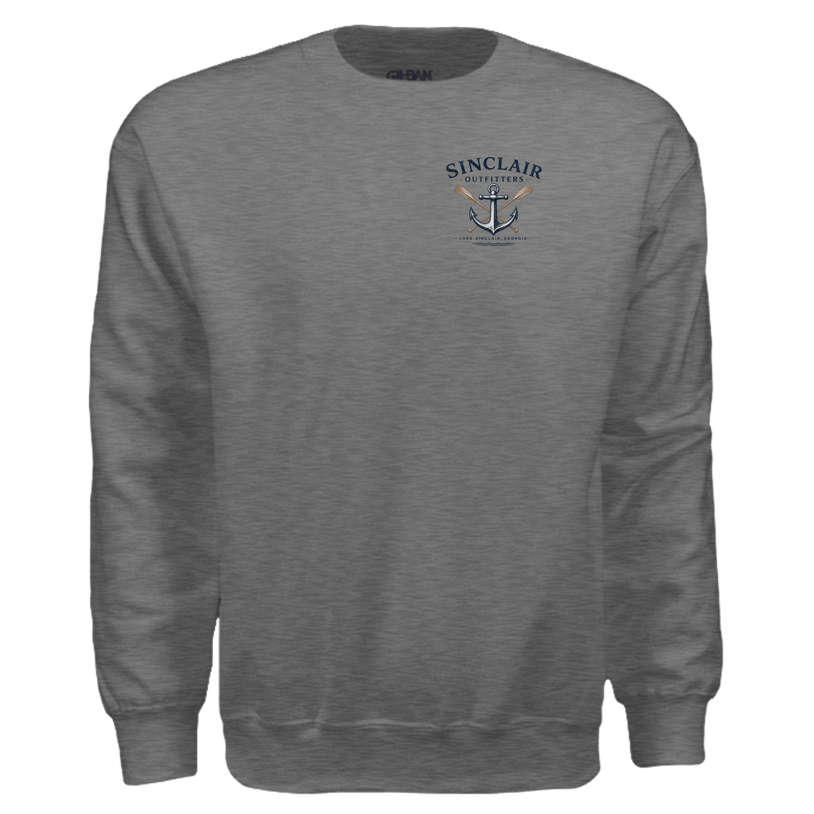 GRAPHITE HEATHER - G180 - FRONT