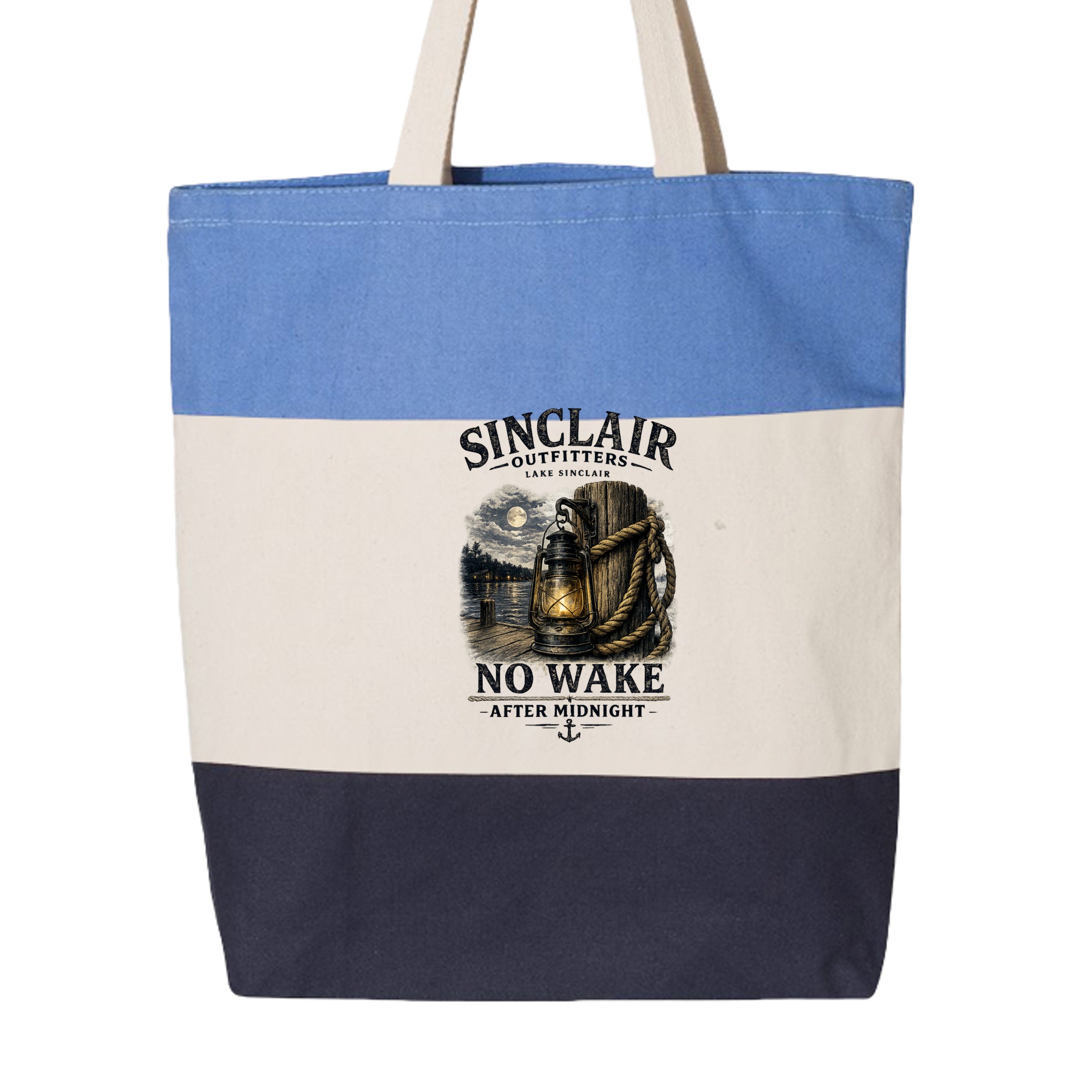 Navy/ Natural/ Carolina Blue - Q125900 - BACK