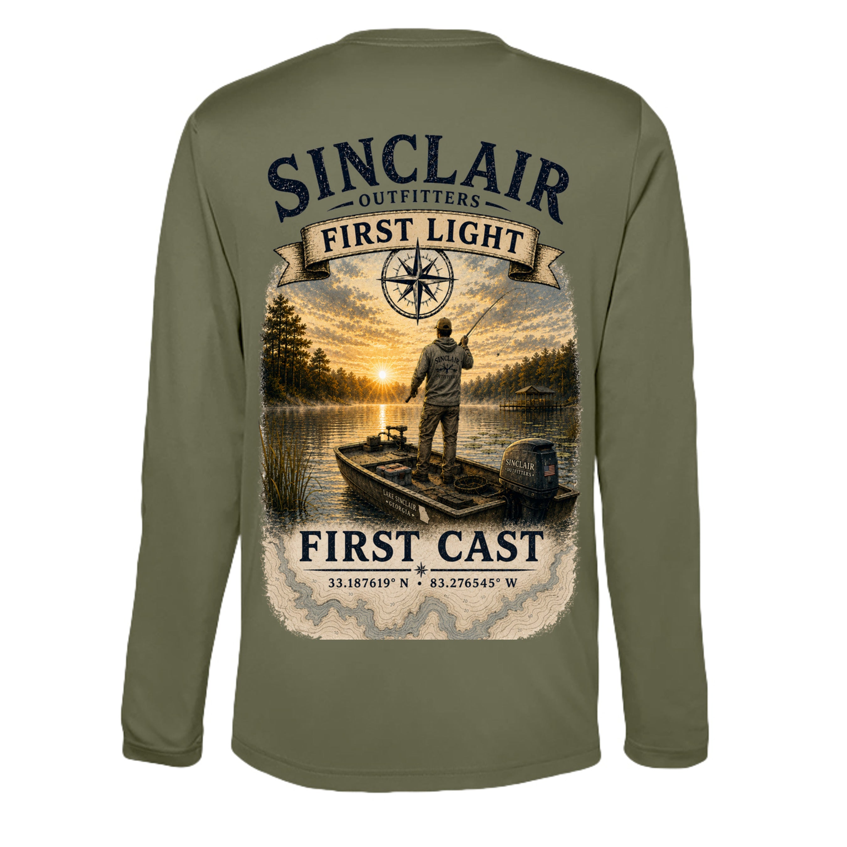 Military Green - CE10L - BACK