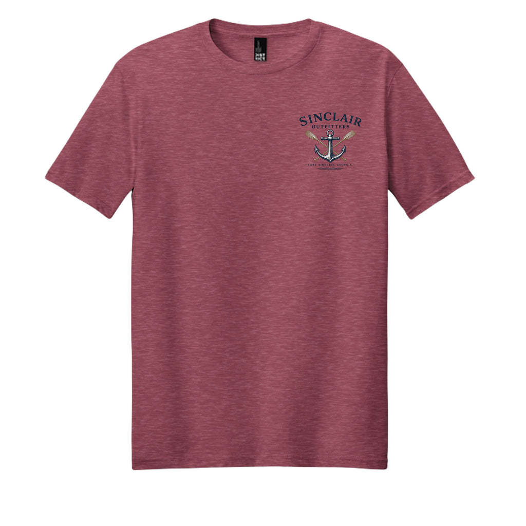 Heathered Red - DM108 - FRONT