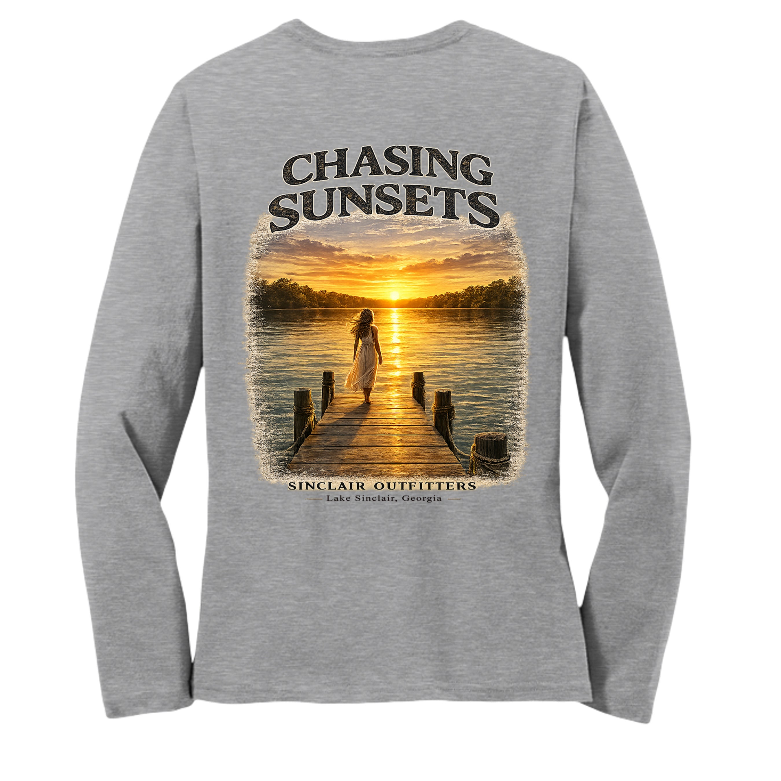 Light Heather Grey - DT110 - BACK