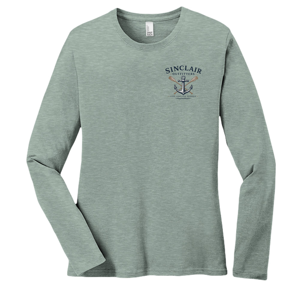 Heathered Dusty Sage - DT110 - FRONT