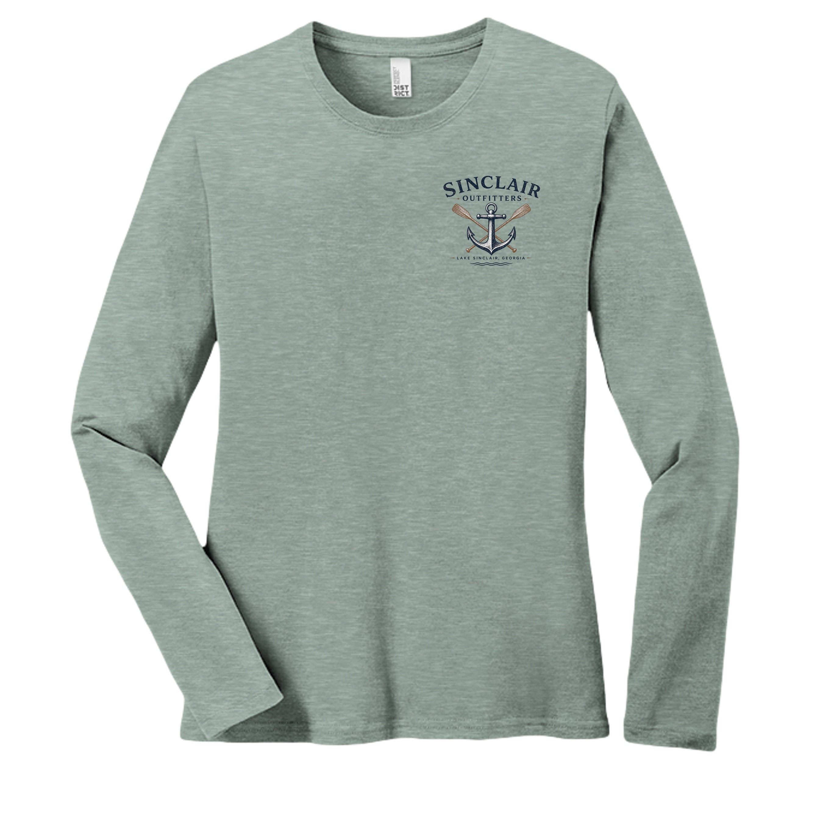 Heathered Dusty Sage - DT110 - FRONT
