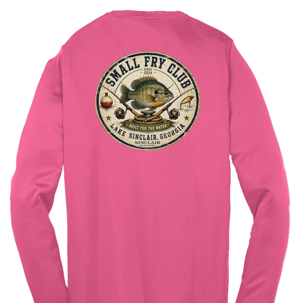 Neon Pink - YST350LS - BACK