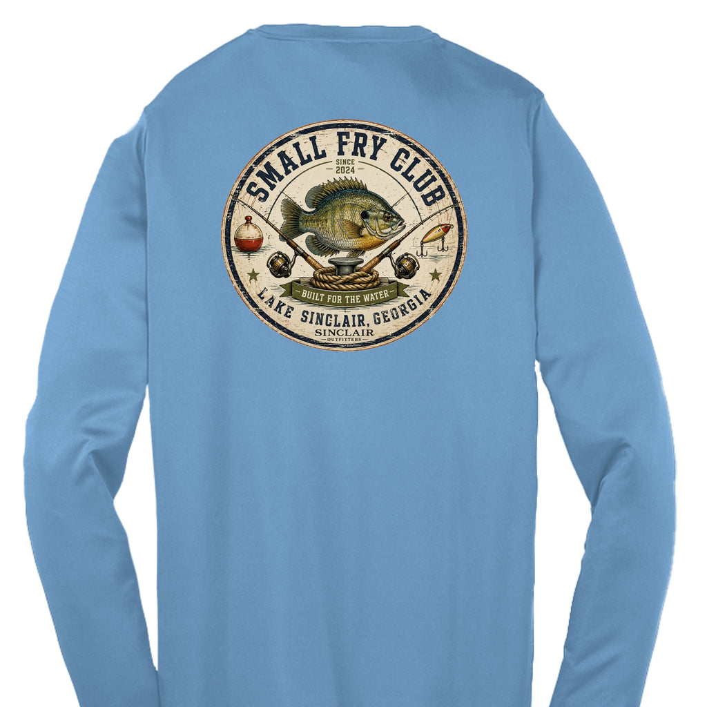Carolina Blue - YST350LS - BACK
