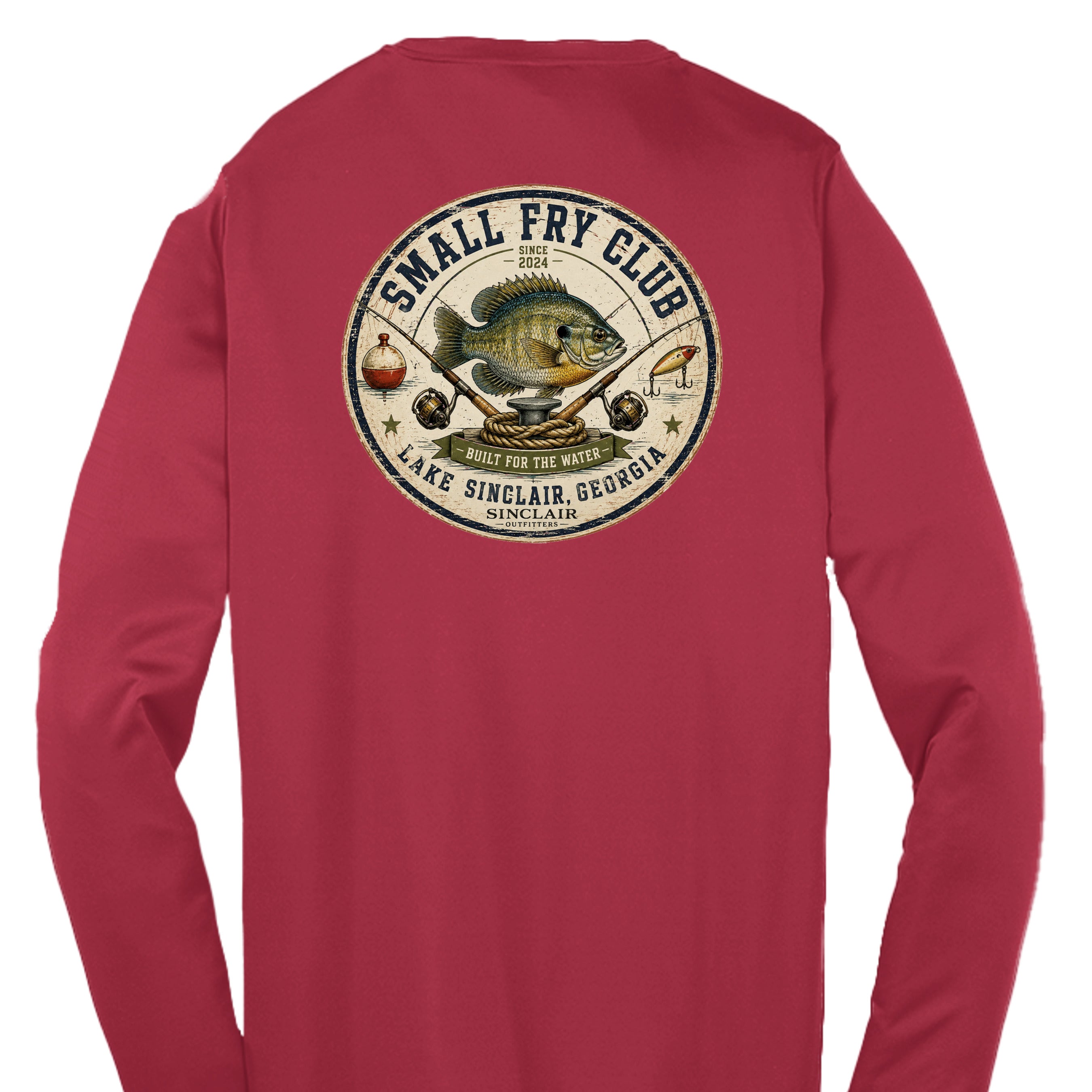 Deep Red - YST350LS - BACK