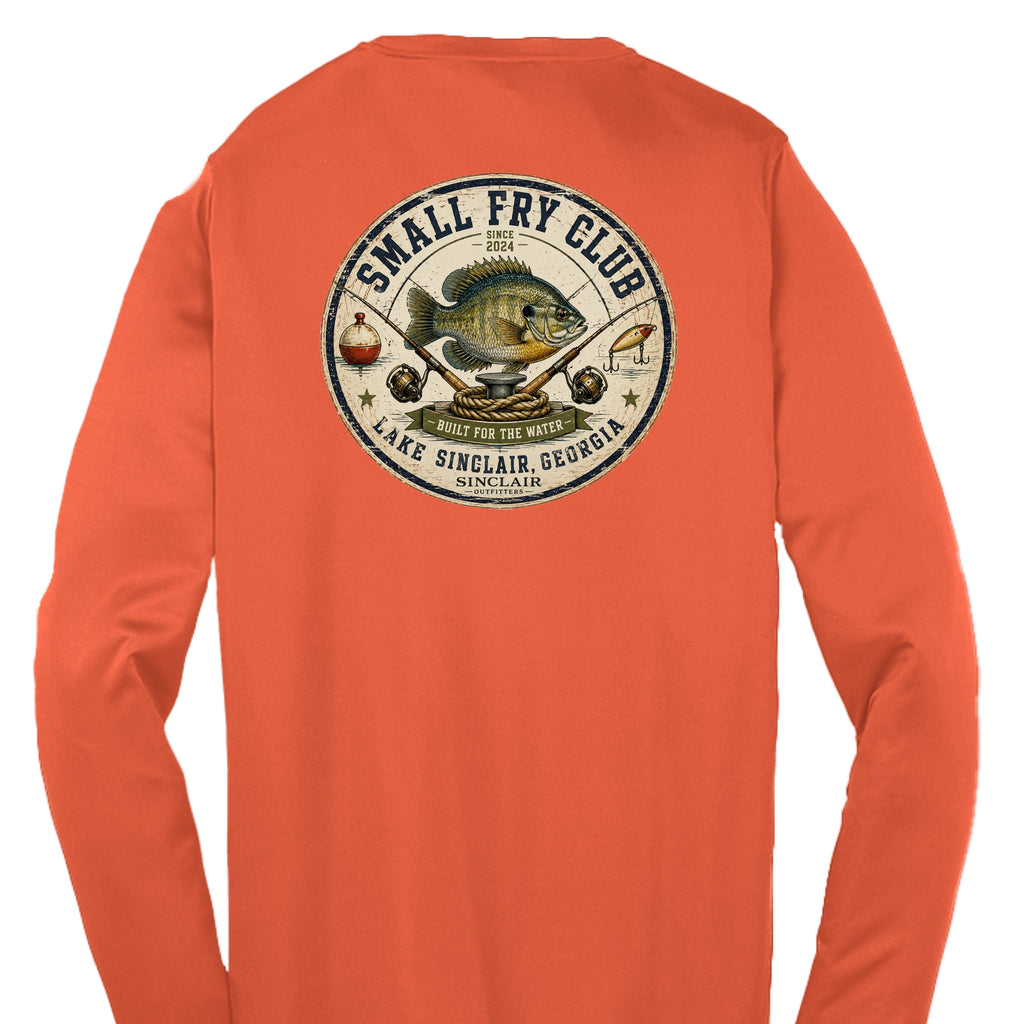 Neon Orange - YST350LS - BACK