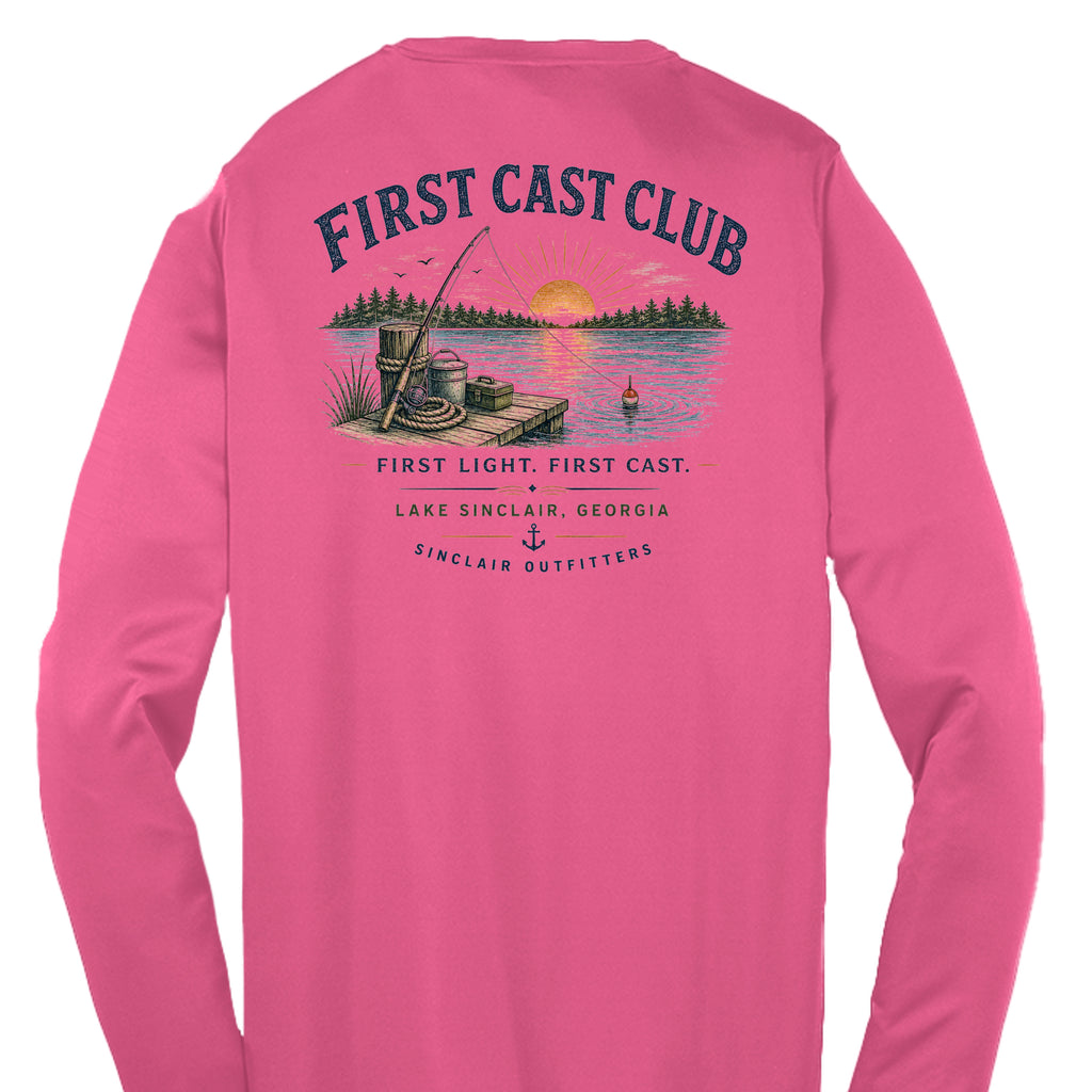 Neon Pink - YST350LS - BACK