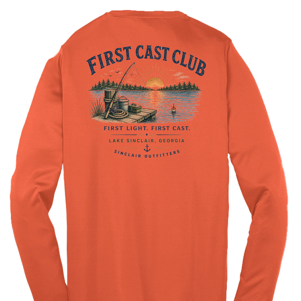 Neon Orange - YST350LS - BACK