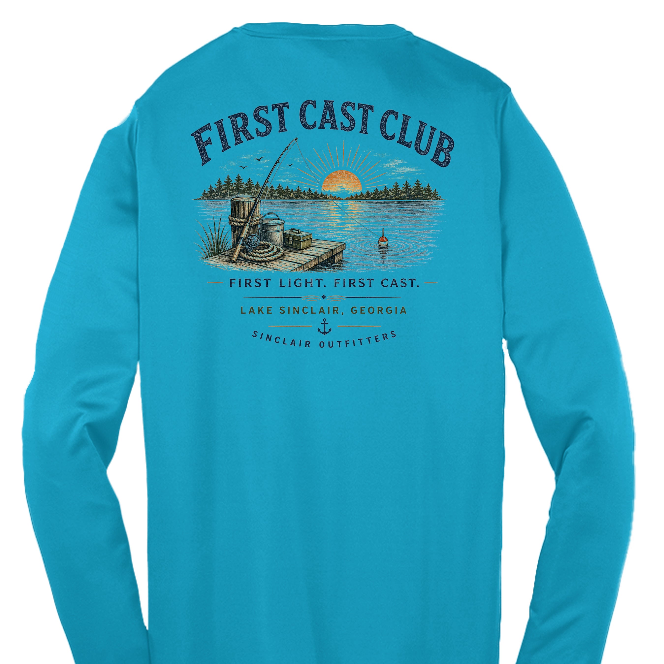 Atomic Blue - YST350LS - BACK