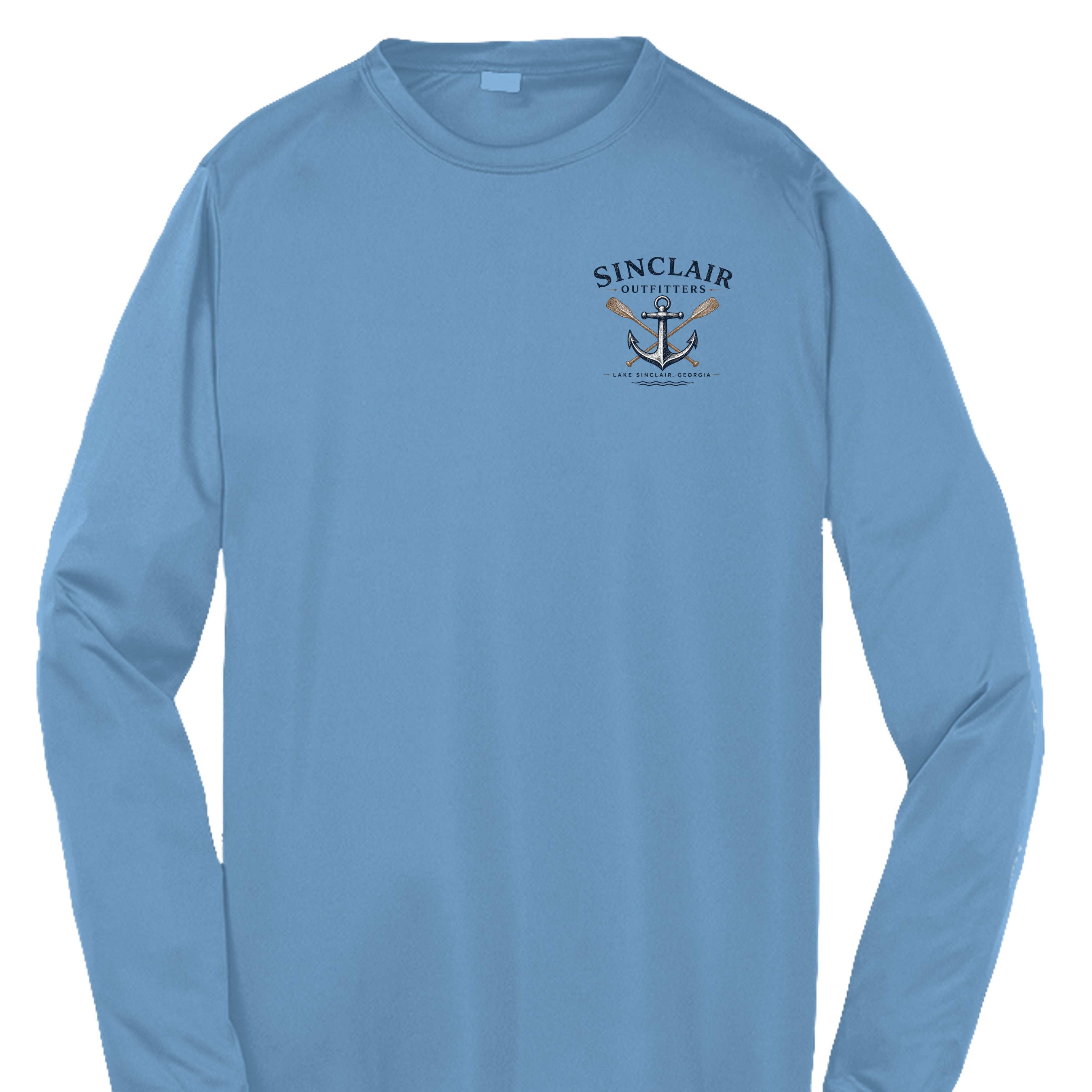 Carolina Blue - YST350LS - FRONT