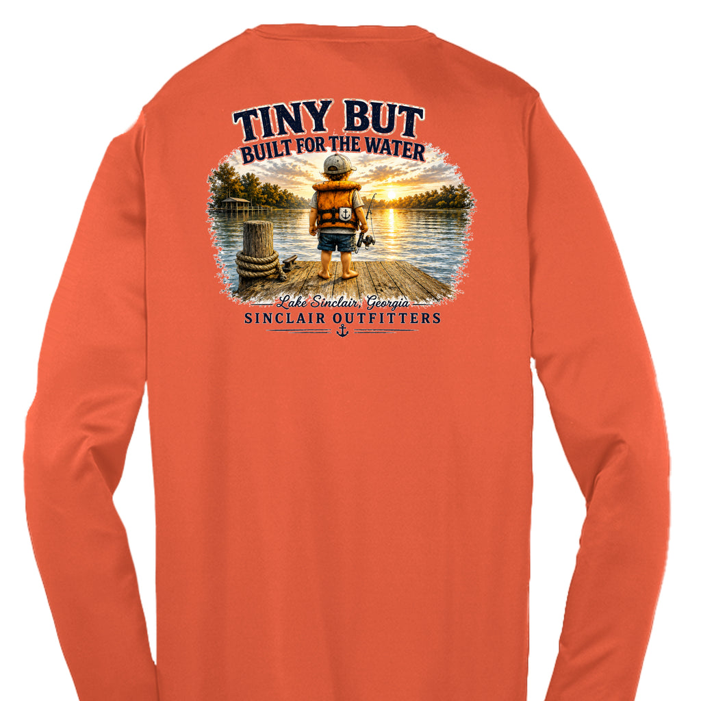 Neon Orange - YST350LS - BACK