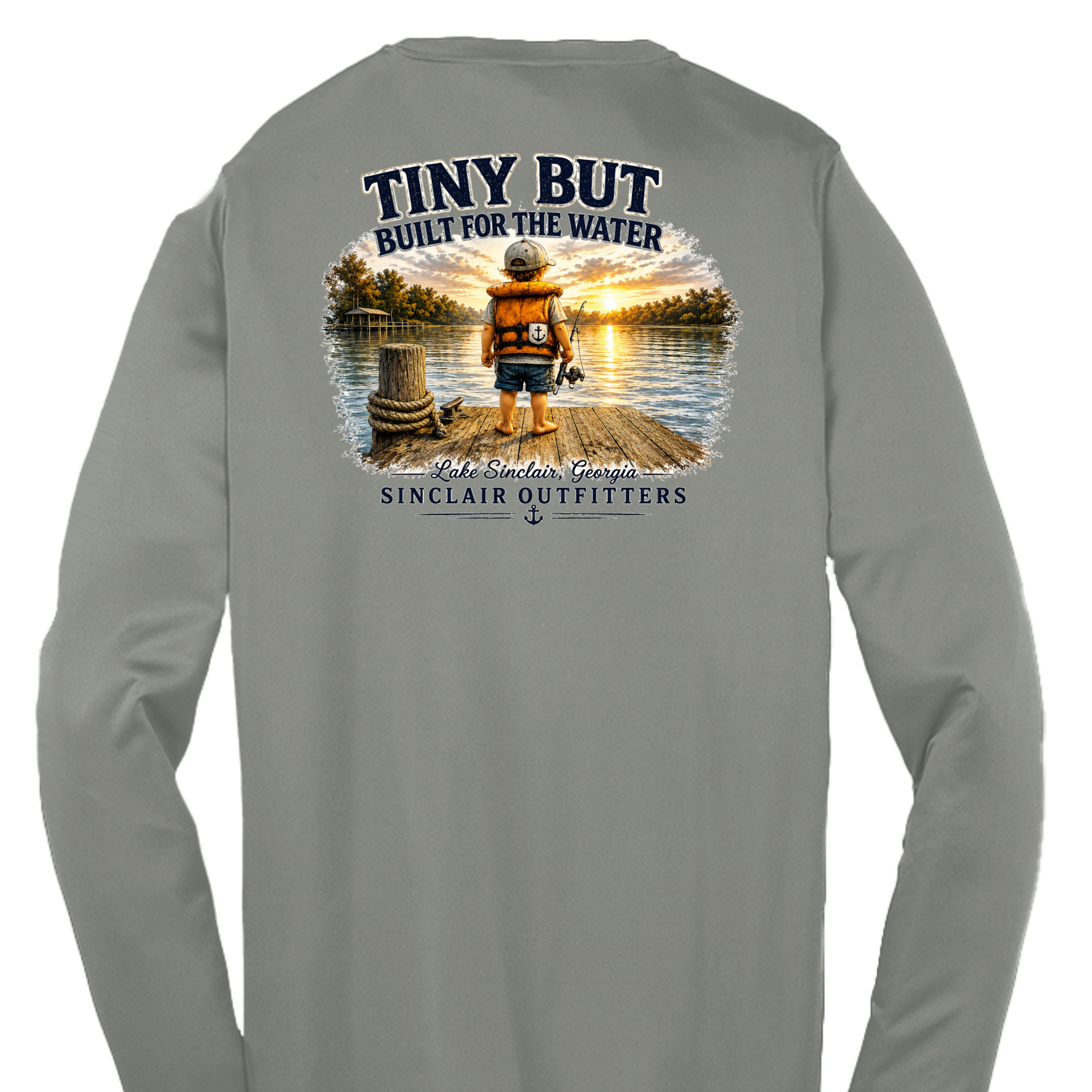 Grey Concrete - YST350LS - BACK