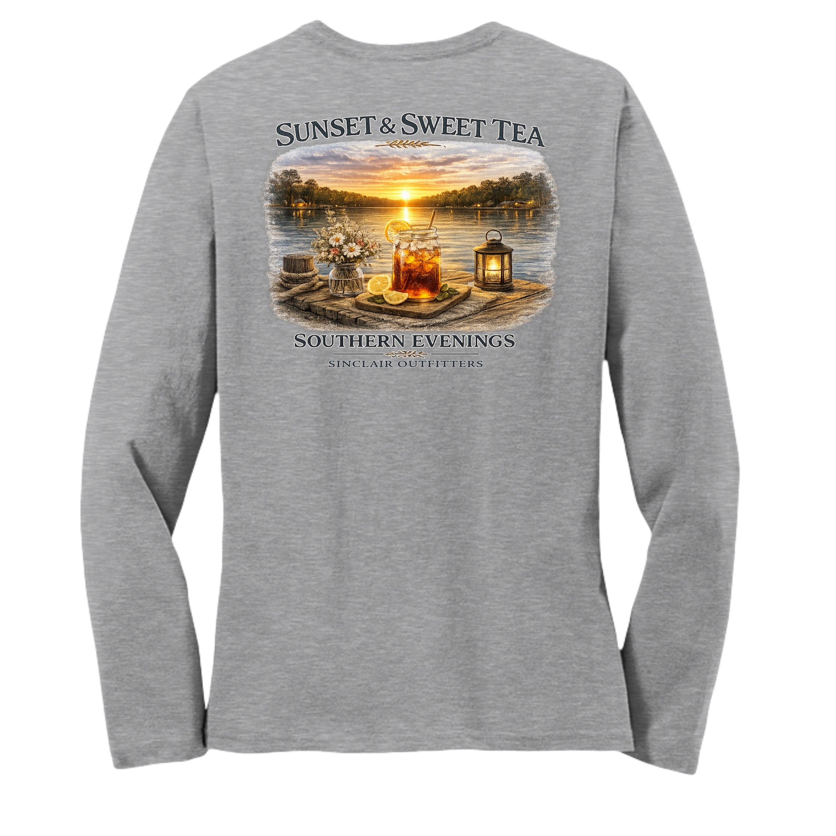 Light Heather Grey - DT110 - BACK